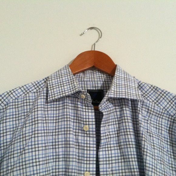 David Donahue DAVID DONAHUE MENS COTTON DRESS SHIRT SIZE: 16.5/34-35 Size US L / EU 52-54 / 3 - 1 Thumbnail