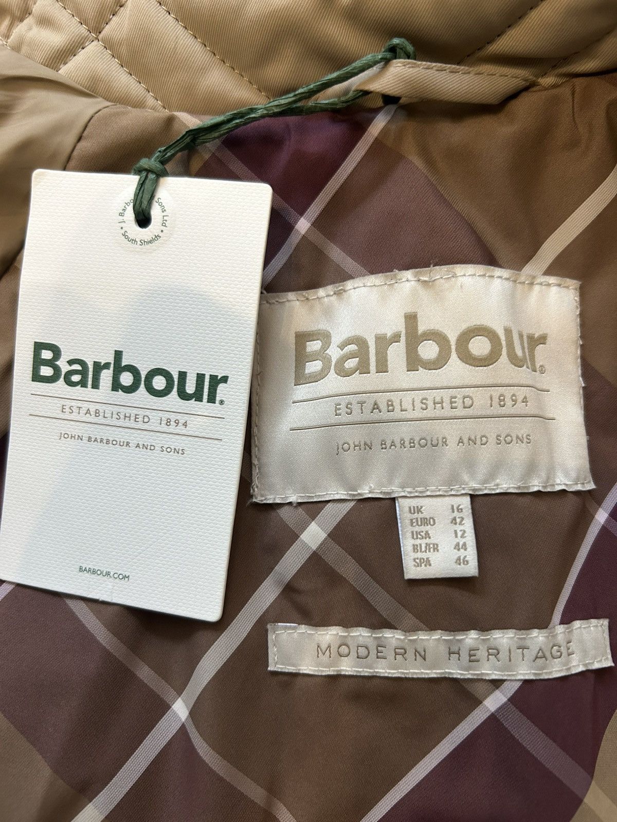 Barbour Barbour quilted trench coat Size XL / US 12-14 / IT 48-50 - 4 Thumbnail
