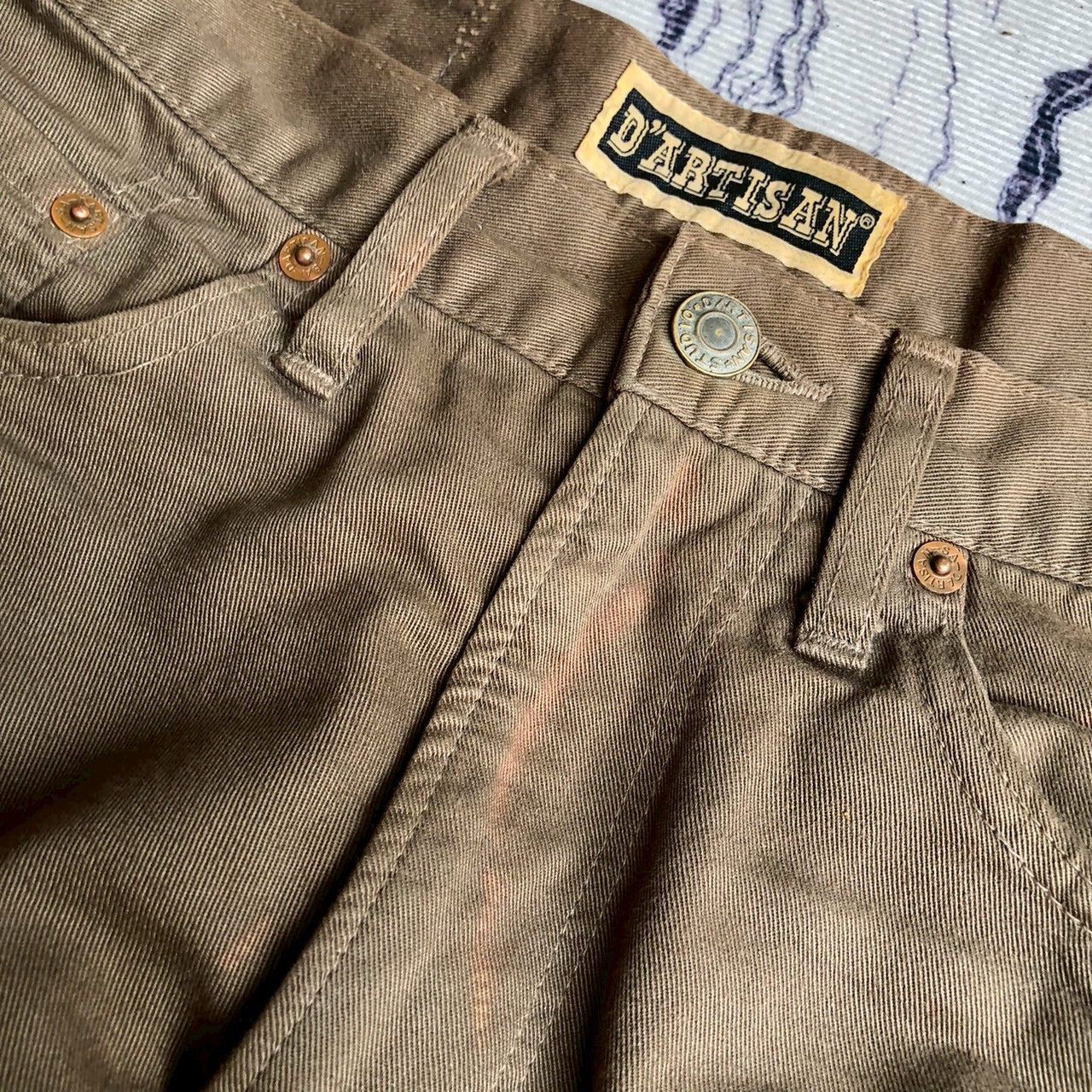 Studio D'Artisan Studio D’Artisan Brown Pants W30 Japan Size US 30 / EU 46 - 5 Thumbnail