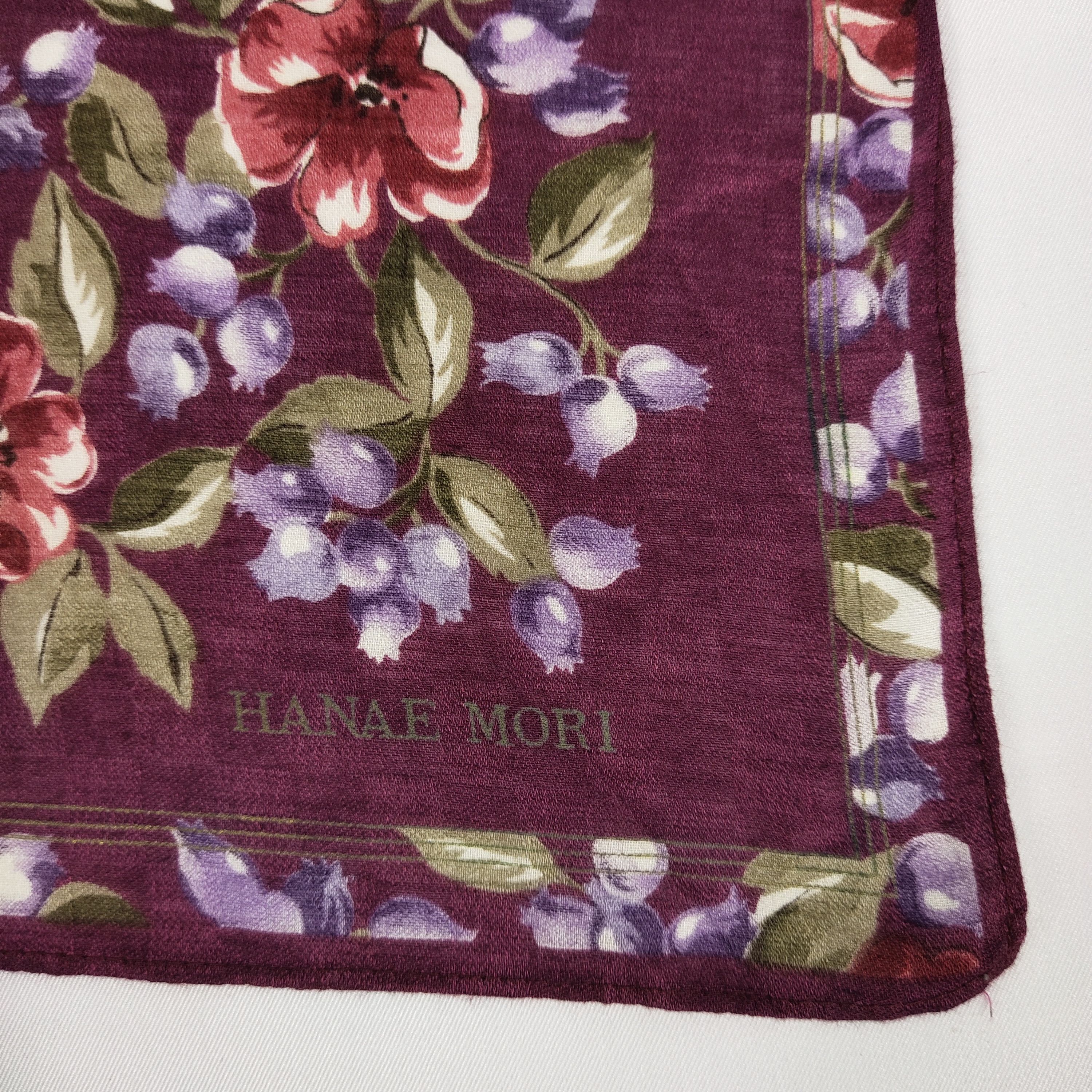 Hanae Mori Hanae Mori Handkerchief / Neckerchief / Bandana FZ710 Size ONE SIZE - 5 Thumbnail