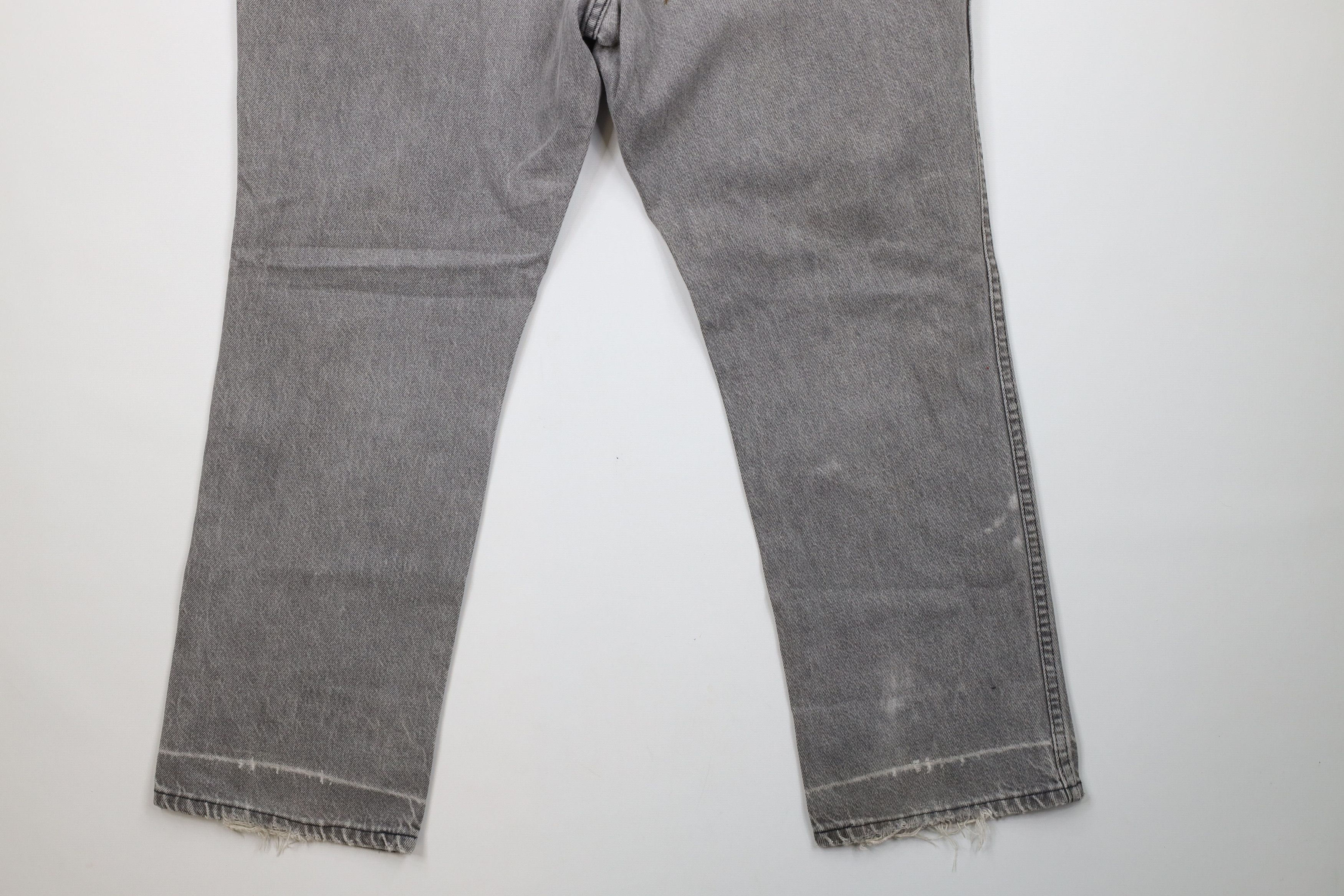 Vintage Vintage 90s Streetwear Flared Bootcut Denim Jeans Gray USA Size US 40 / EU 56 - 11 Thumbnail