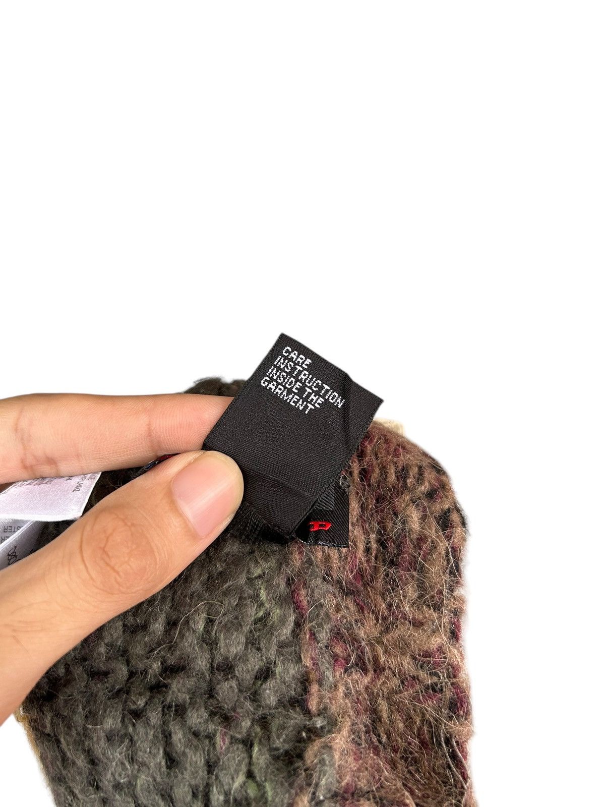 Japanese Brand × Kapital × Vintage Diesel mohair fur Knitted Beanie Hats Size ONE SIZE - 7 Thumbnail