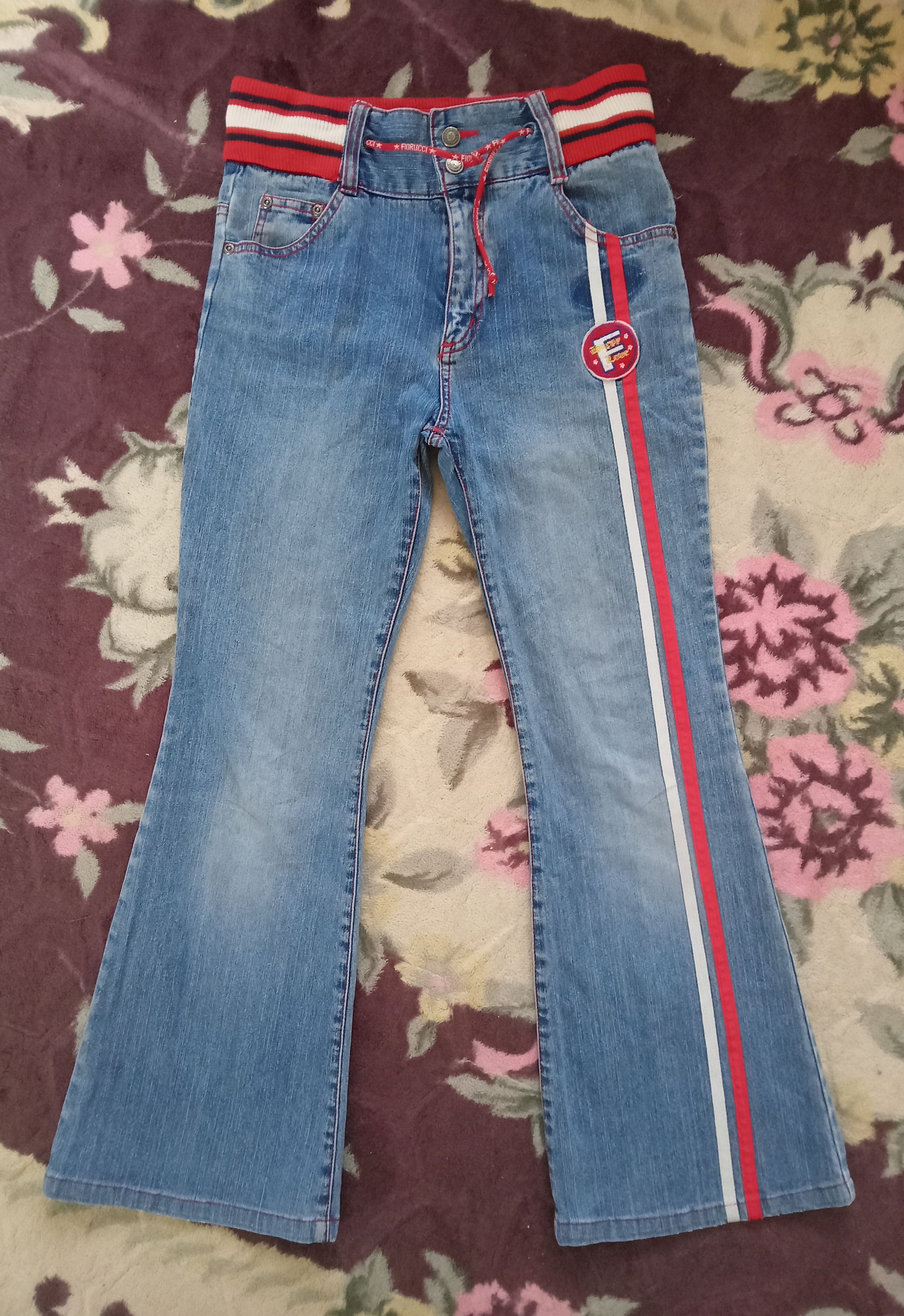 Fiorucci Fiorucci Flare Jeans Size 28" / US 6 / IT 42 - 1 Thumbnail