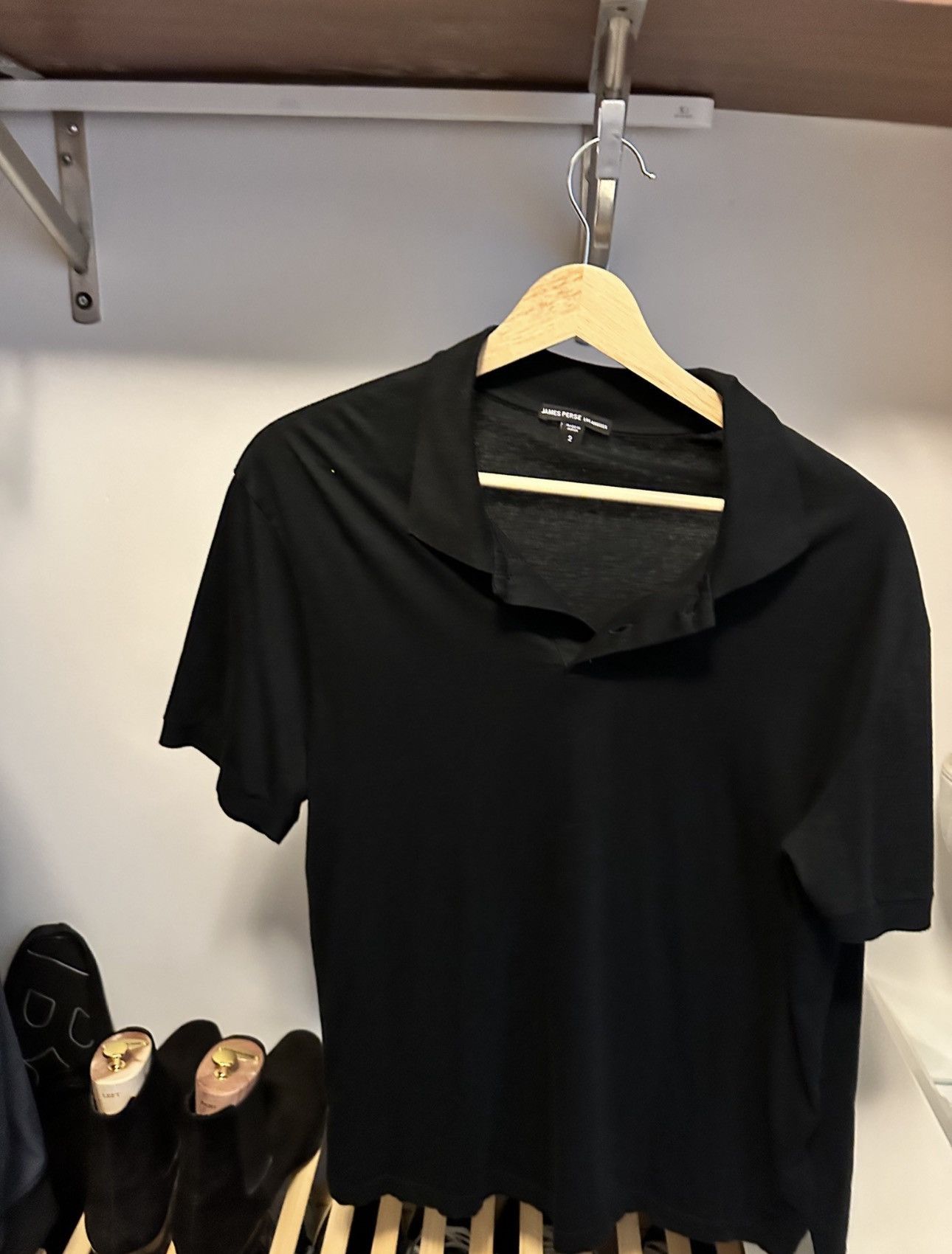 James Perse James Perse Polo - Sz 2 / Medium Size US M / EU 48-50 / 2 - 1 Thumbnail
