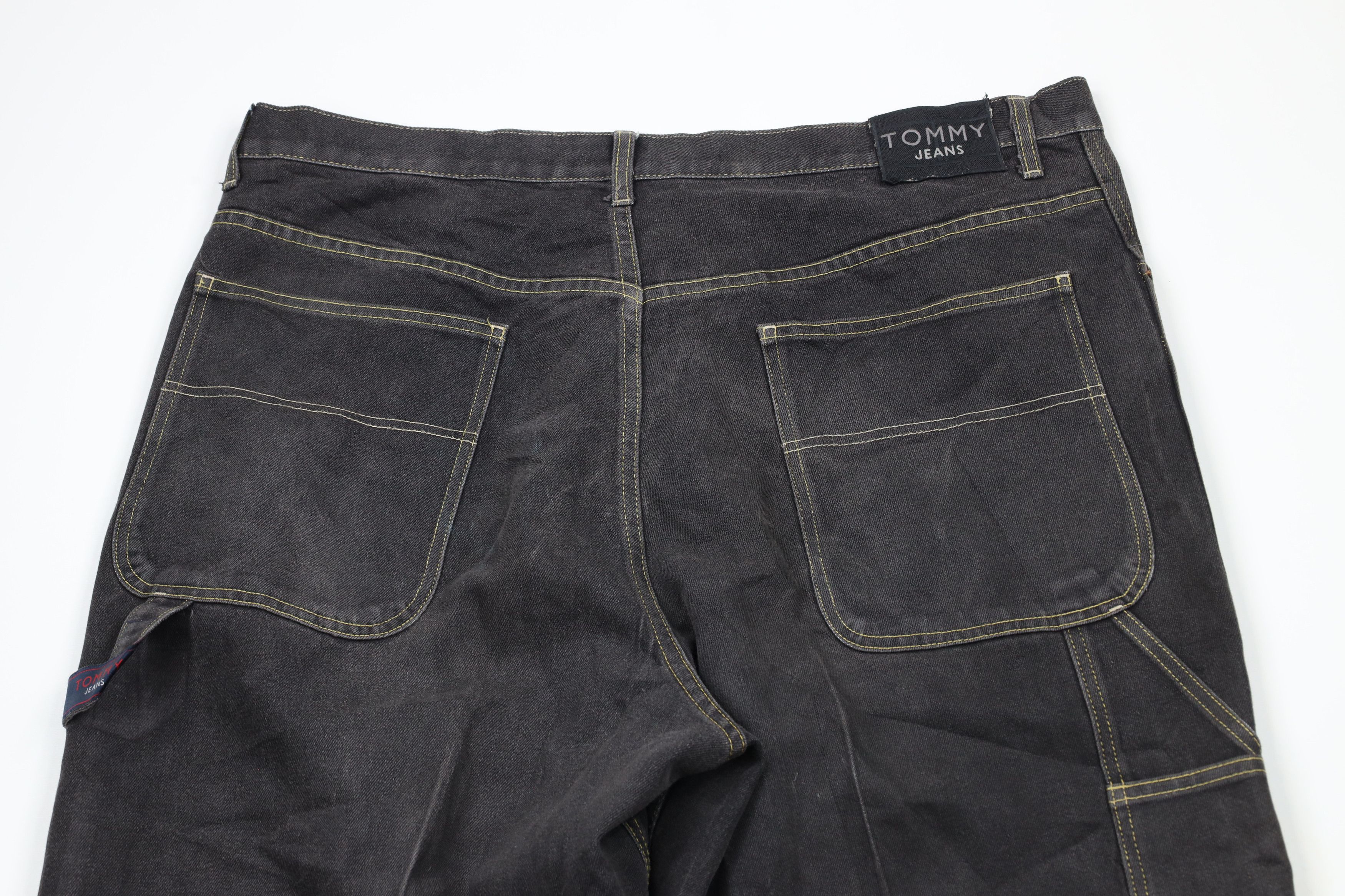 Tommy Hilfiger × Vintage Vintage 90s Tommy Hilfiger Baggy Fit Wide Leg Denim Jeans Size US 40 / EU 56 - 11 Thumbnail