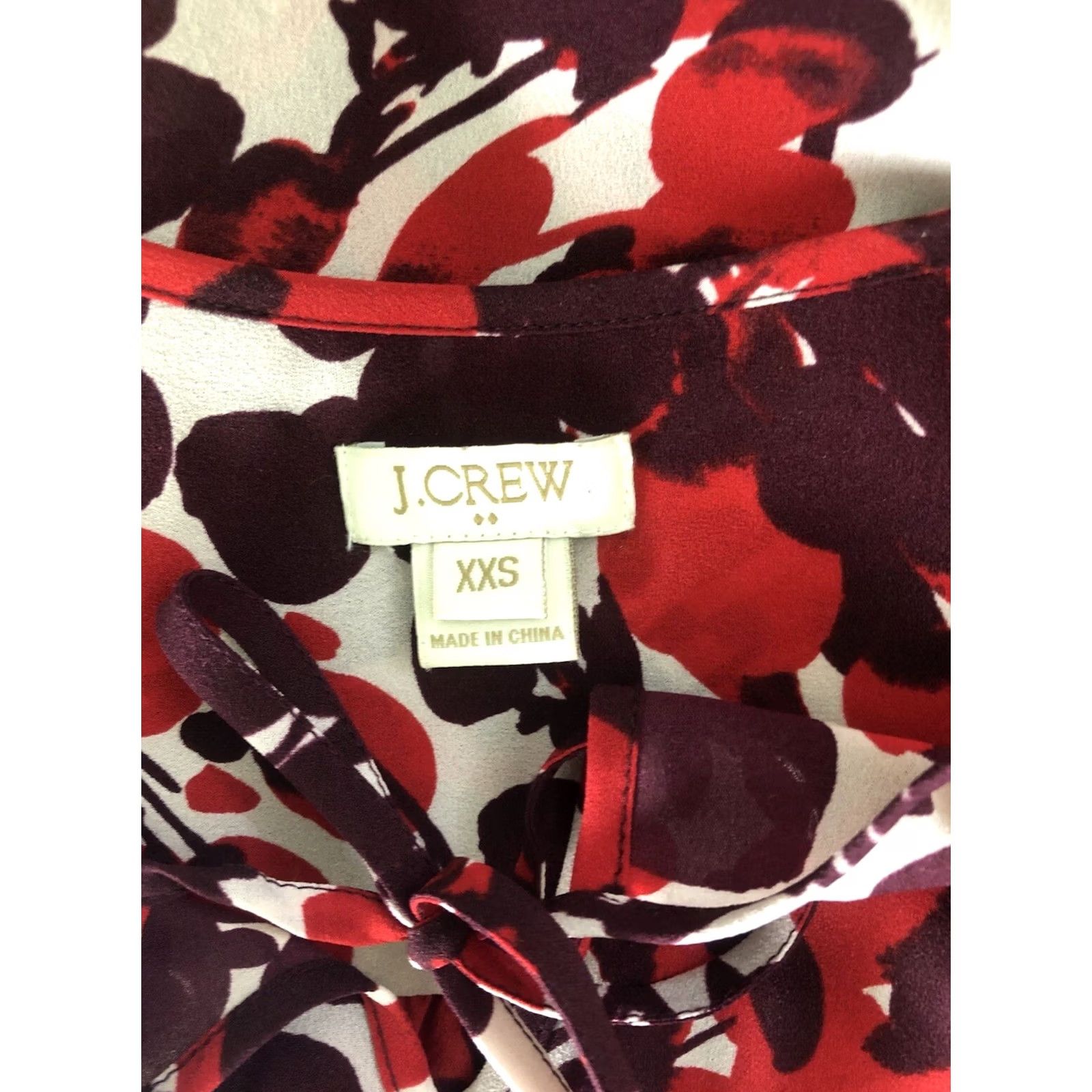 J.Crew J.CREW Blouse Shirt XXL? Size XXS / US 00 / IT 34 - 4 Thumbnail