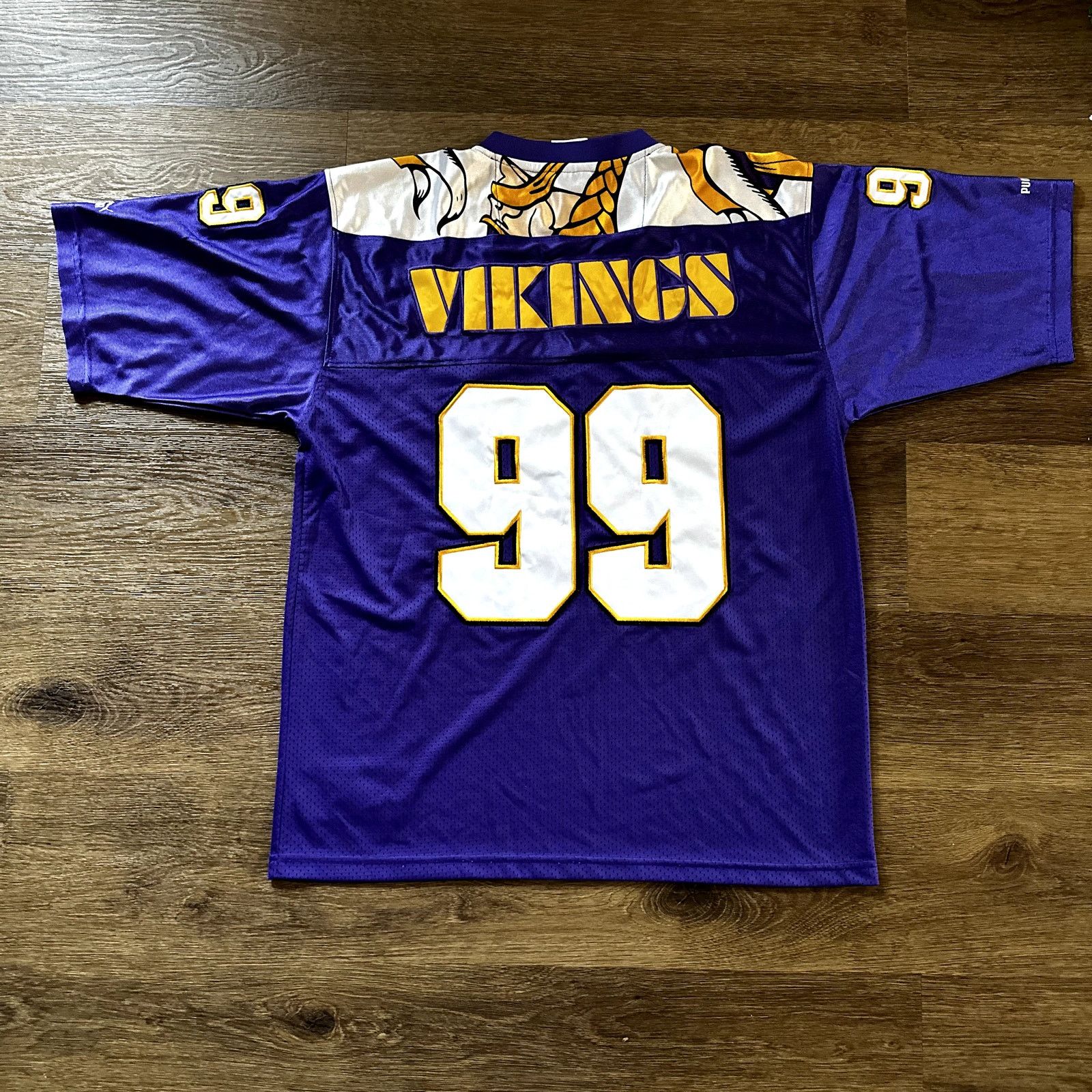 Puma Vintage Minnesota Vikings #99 Jersey Size US L / EU 52-54 / 3 - 2 Thumbnail
