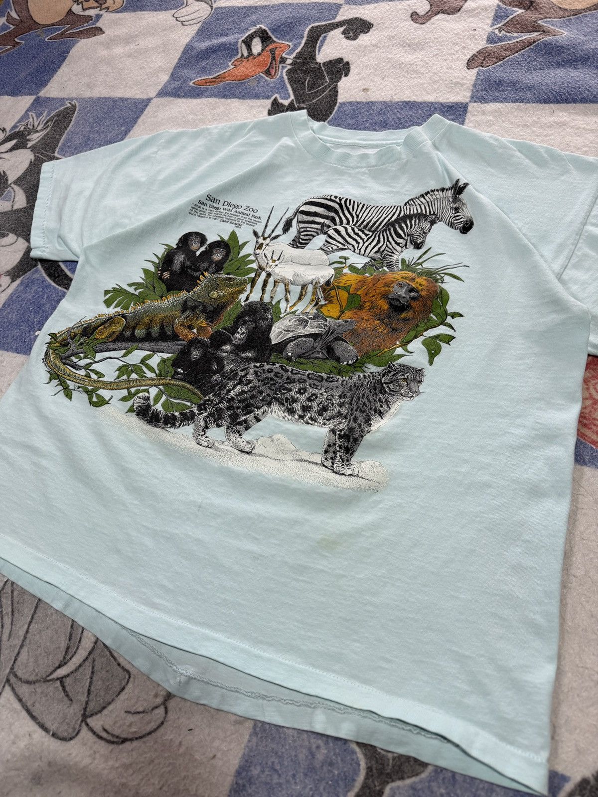 Vintage Vintage 80’s San Diego zoo tee Size US L / EU 52-54 / 3 - 2 Thumbnail