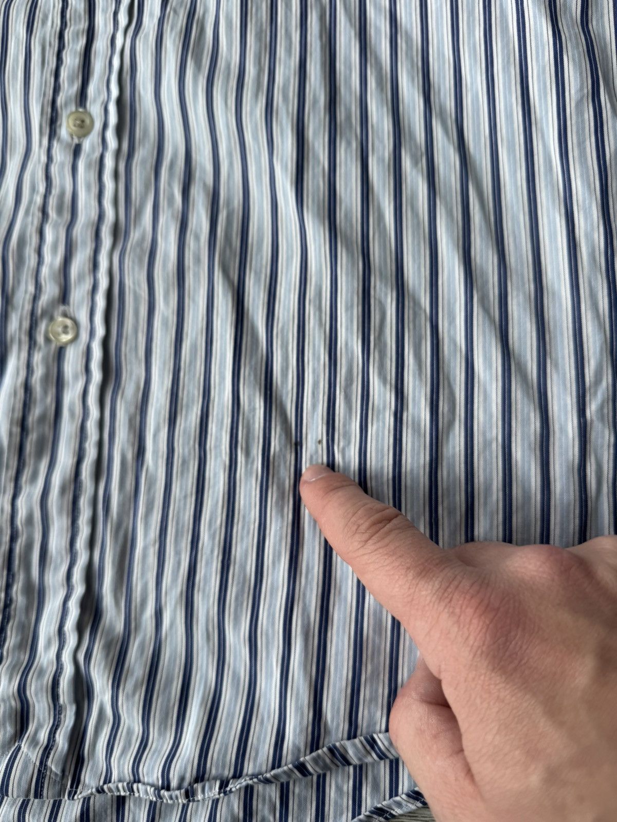 Polo Ralph Lauren Vintage Polo Ralph Lauren Stripped Long Sleeve Shirt Size US L / EU 52-54 / 3 - 5 Thumbnail