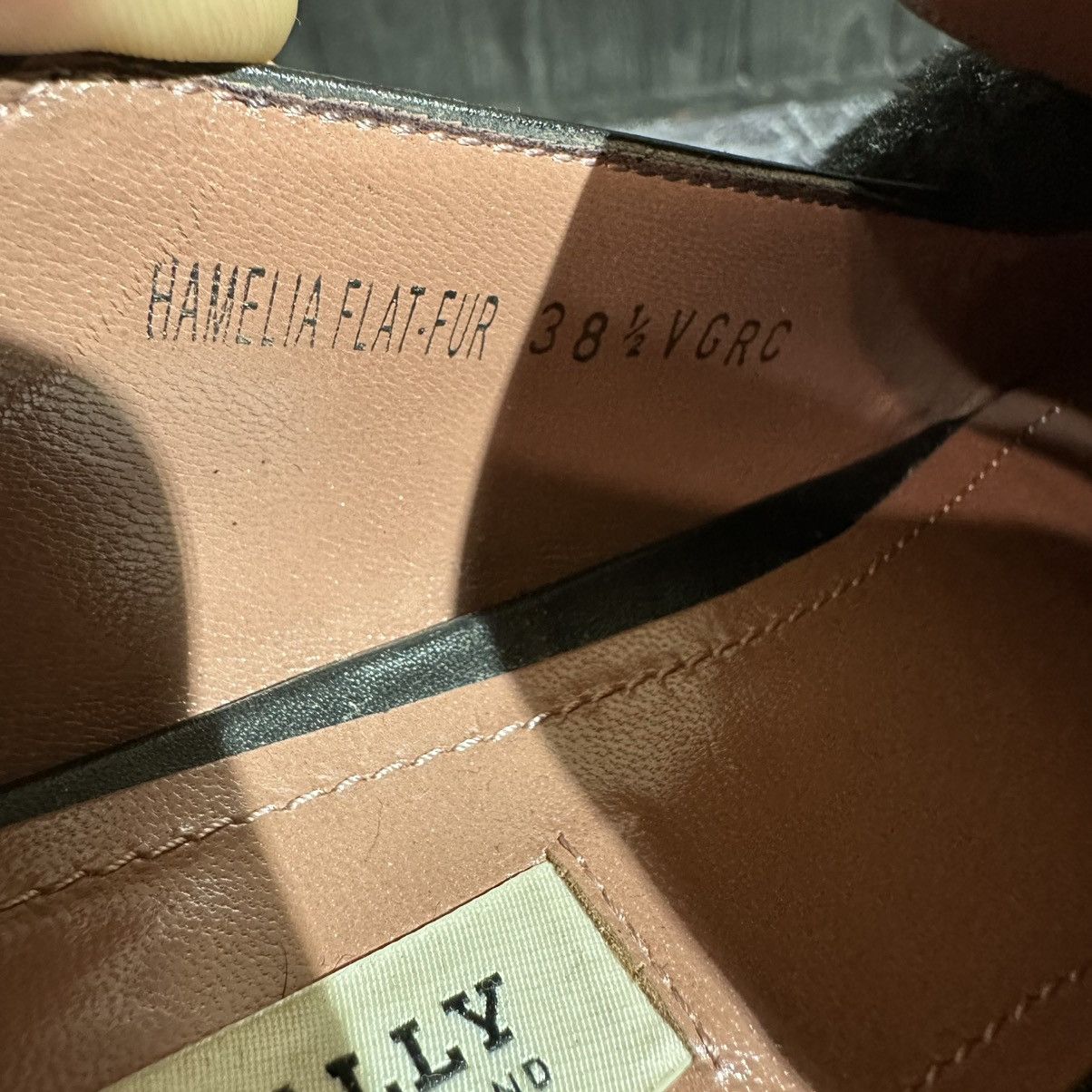 Bally BALLY HAMELIA - Women’s Leather/Fur Flats Mules 38.5 size Size US 8.5 / IT 38.5 - 17 Thumbnail