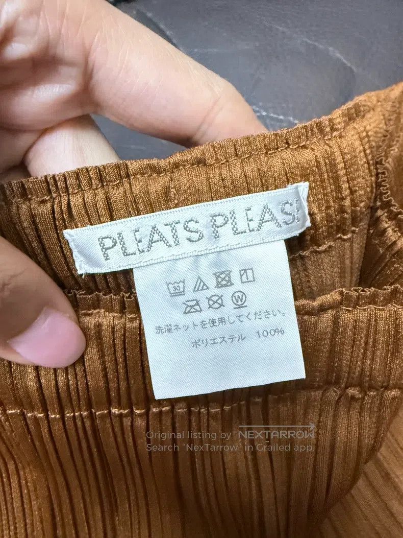 Issey Miyake Yellow Casual Pants