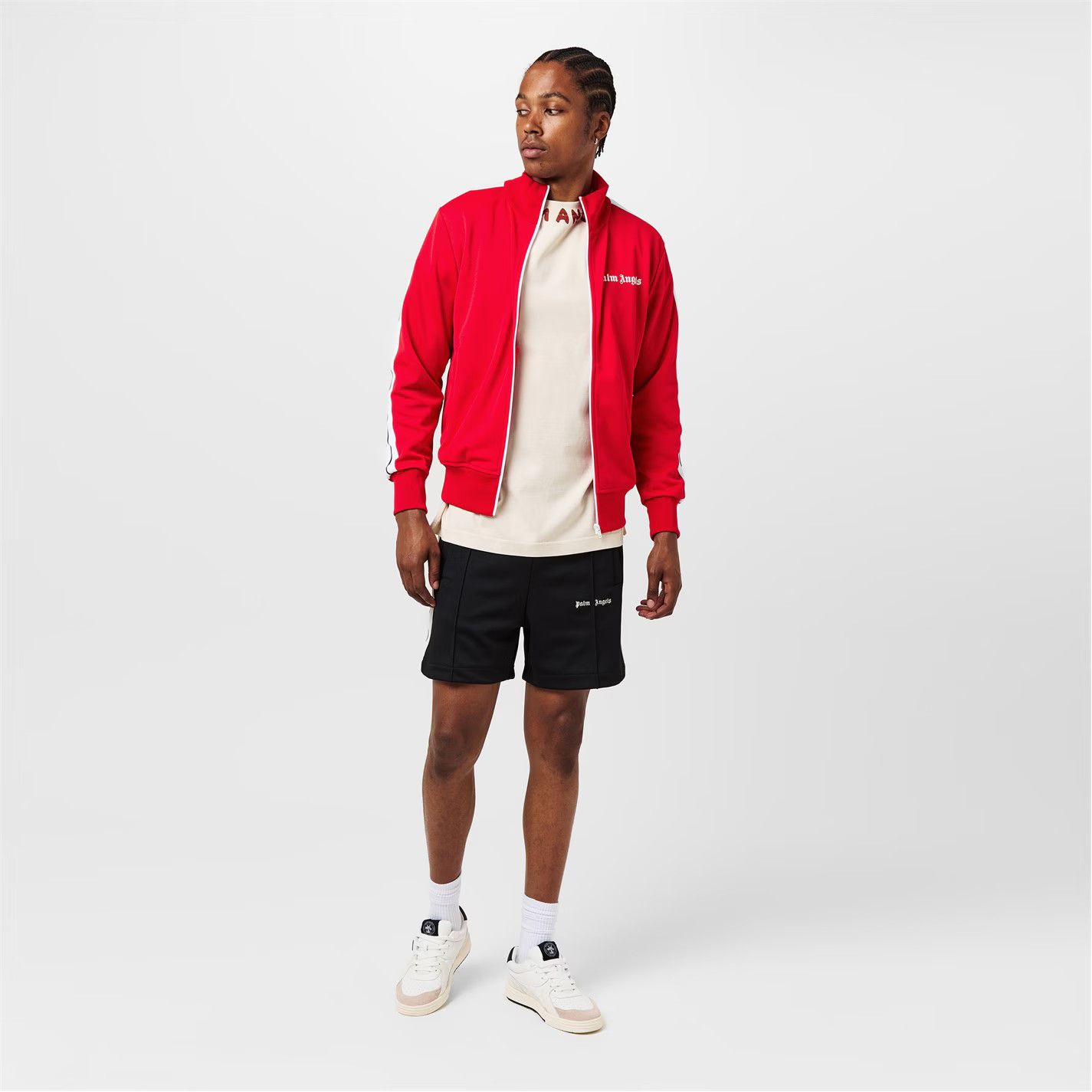 Palm Angels o1g2r1mq0426 Classic Tracksuit Jacket in Red Size US XS / EU 42 / 0 - 6 Thumbnail