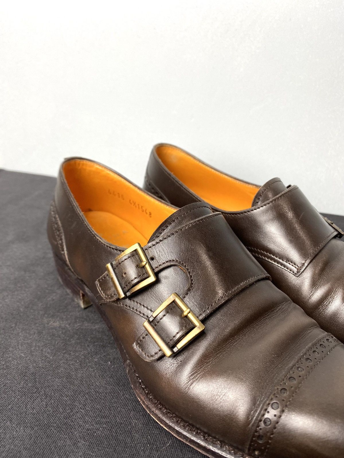 Carmina Carmina Double Monk Strap Shoes Us4.5 36 Size Size US 5 / EU 37 - 6 Thumbnail