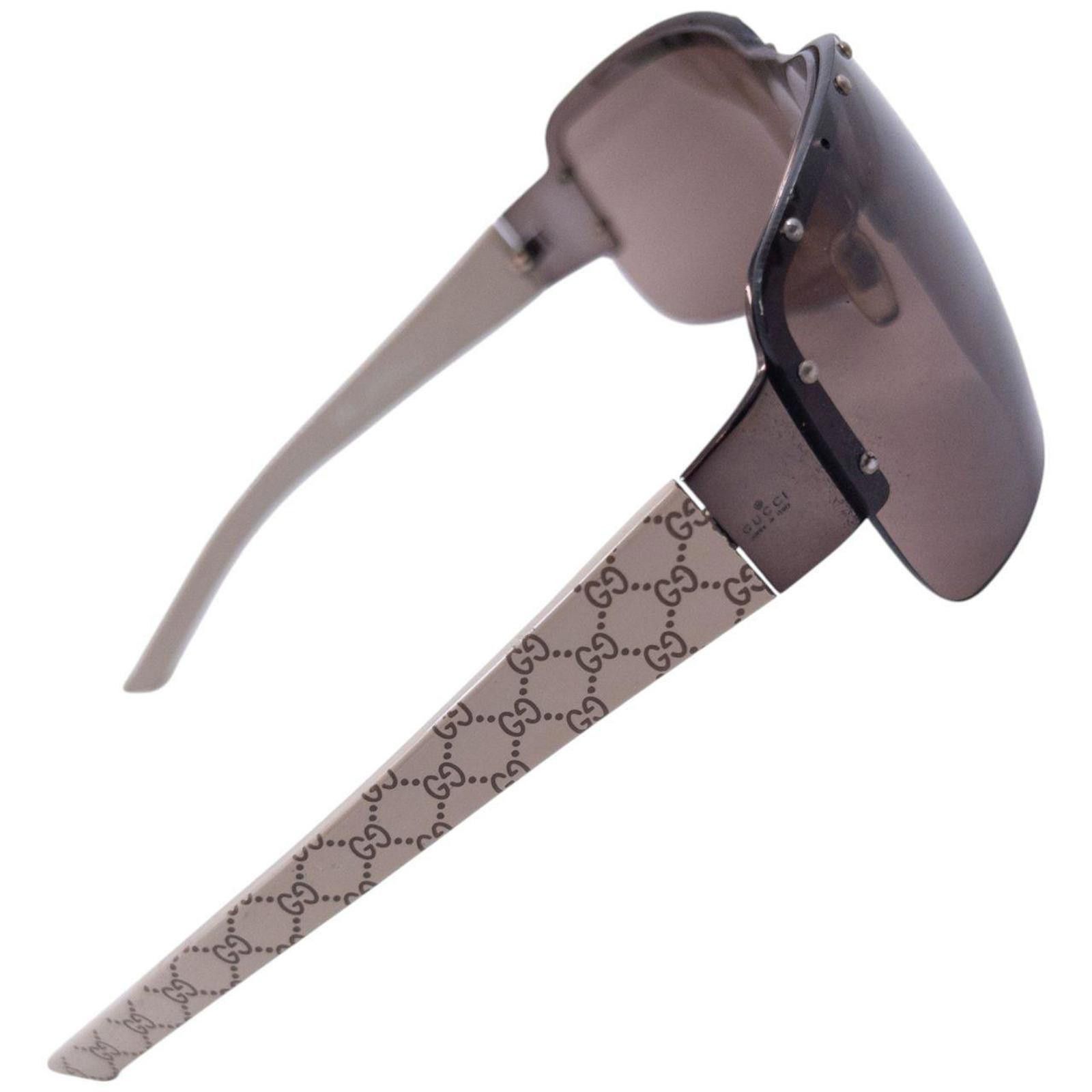 Gucci Vintage Gucci Monogram Sunglasses Size ONE SIZE - 3 Thumbnail