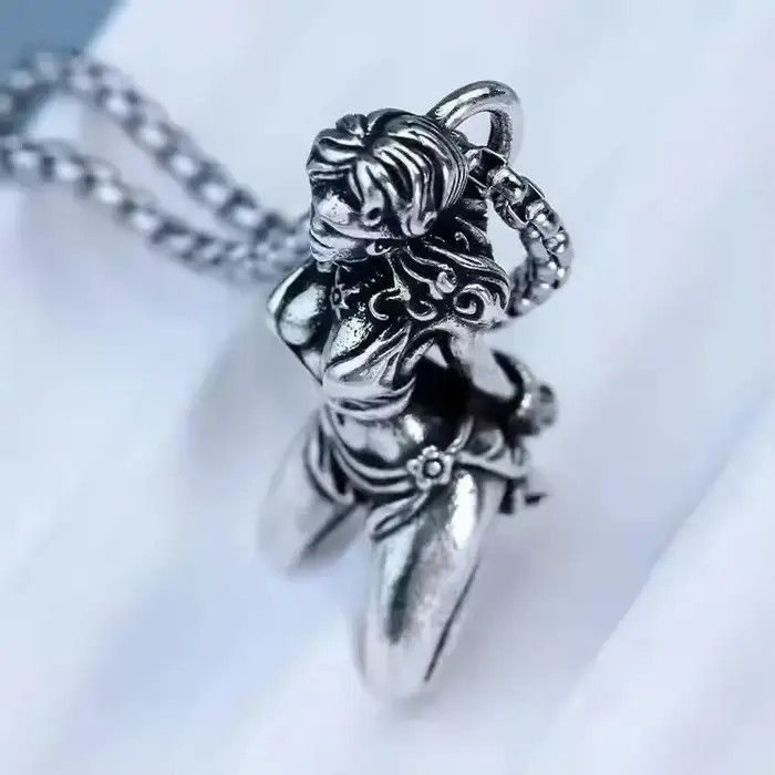 Jewelry Cool Sexy Angel Pendant Necklace Size ONE SIZE - 5 Thumbnail