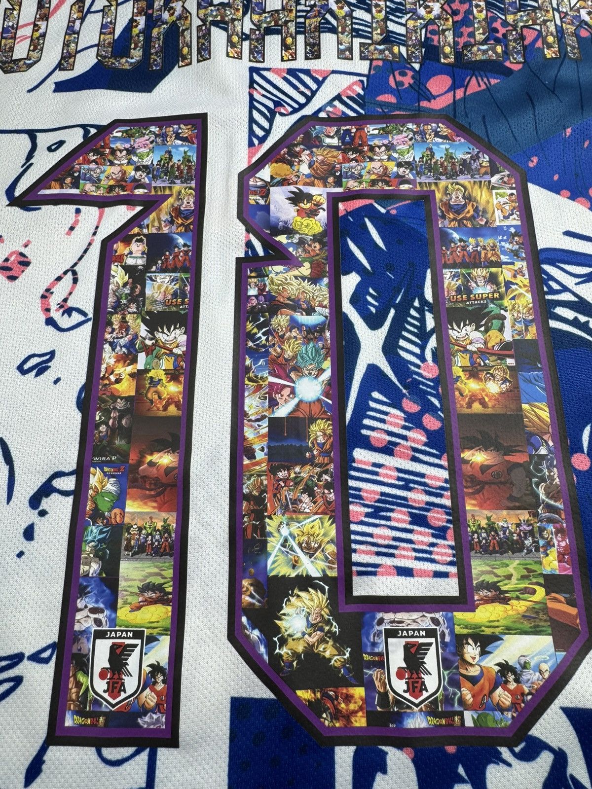 Vintage Japan 2023 #10 Anime Y2K Men’s XL Dragonball Soccer Football T Shirt Jersey Tee Size US XL / EU 56 / 4 - 20 Thumbnail