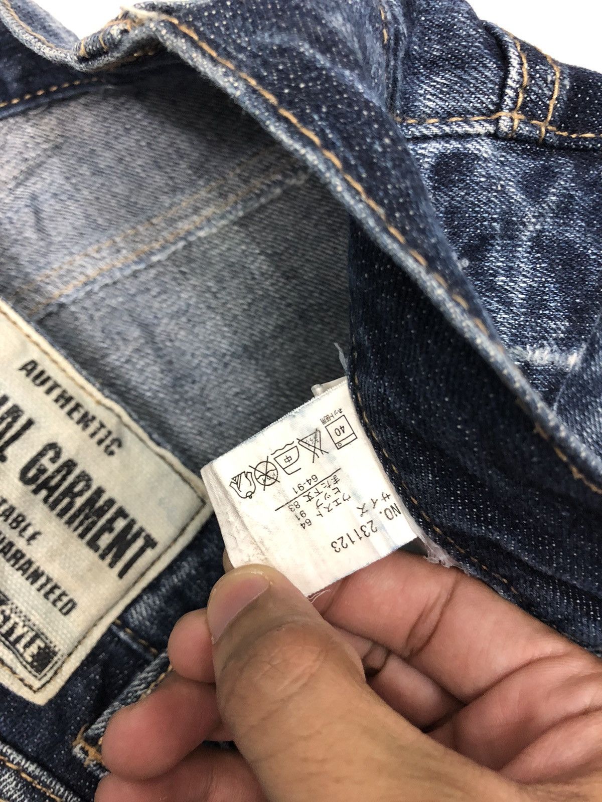 If Six Was Nine × Japanese Brand × Le Grande Bleu (L.G.B.) Vintage Flared Jeans IFSIXWASNINE Style The Vintage Standard Size 31" - 11 Thumbnail