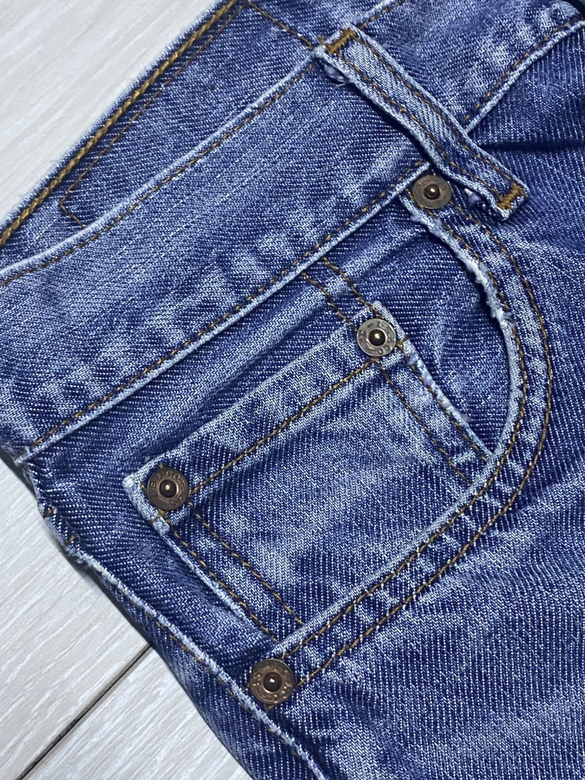 Levi's Vintage Levis 504 Blue Wash Loose Jeans Size US 28 / EU 44 - 7 Thumbnail