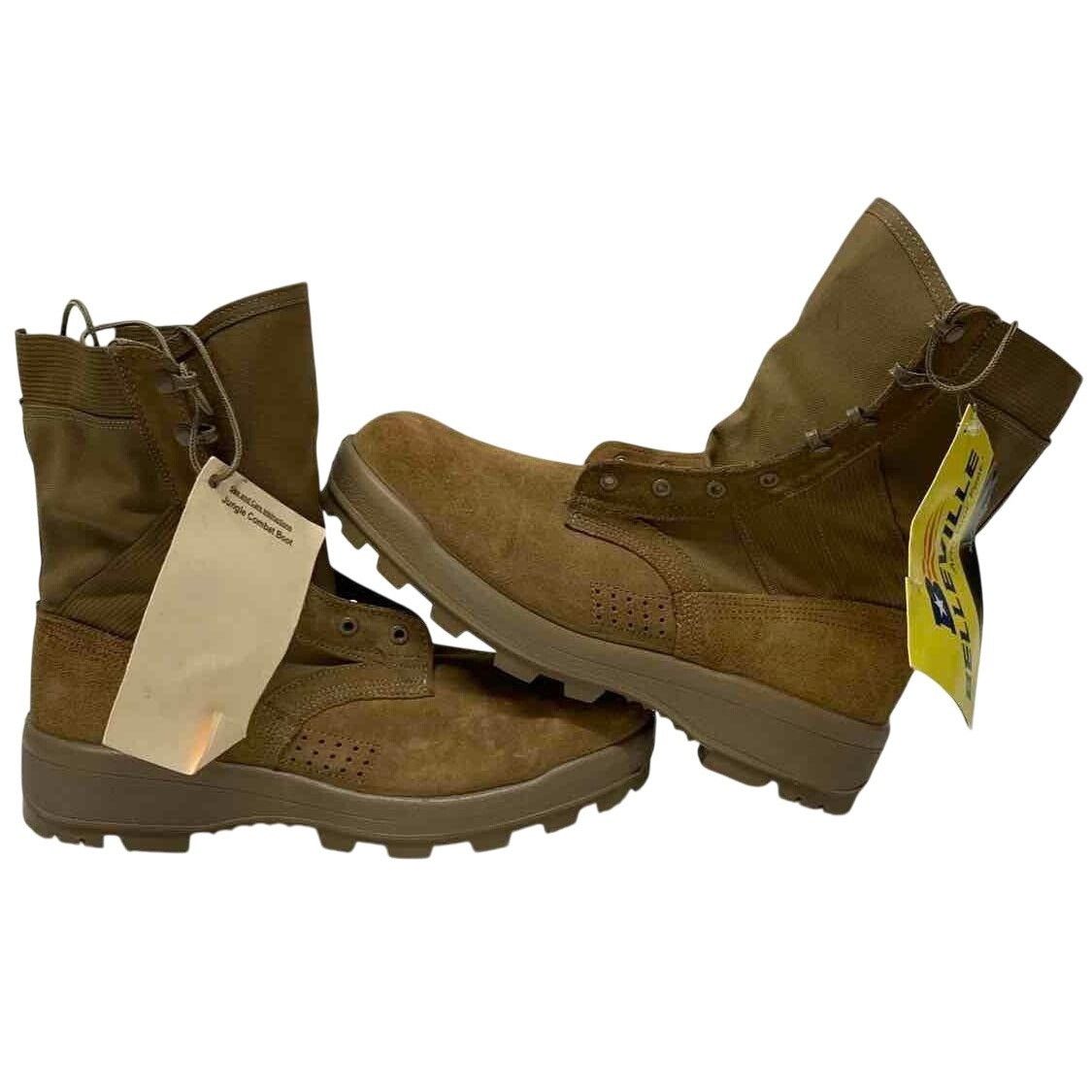 Belleville Belleville Mens 901 Tan Combat Boots Size 12R Made In USA Du Size US 12 / EU 45 - 8 Thumbnail