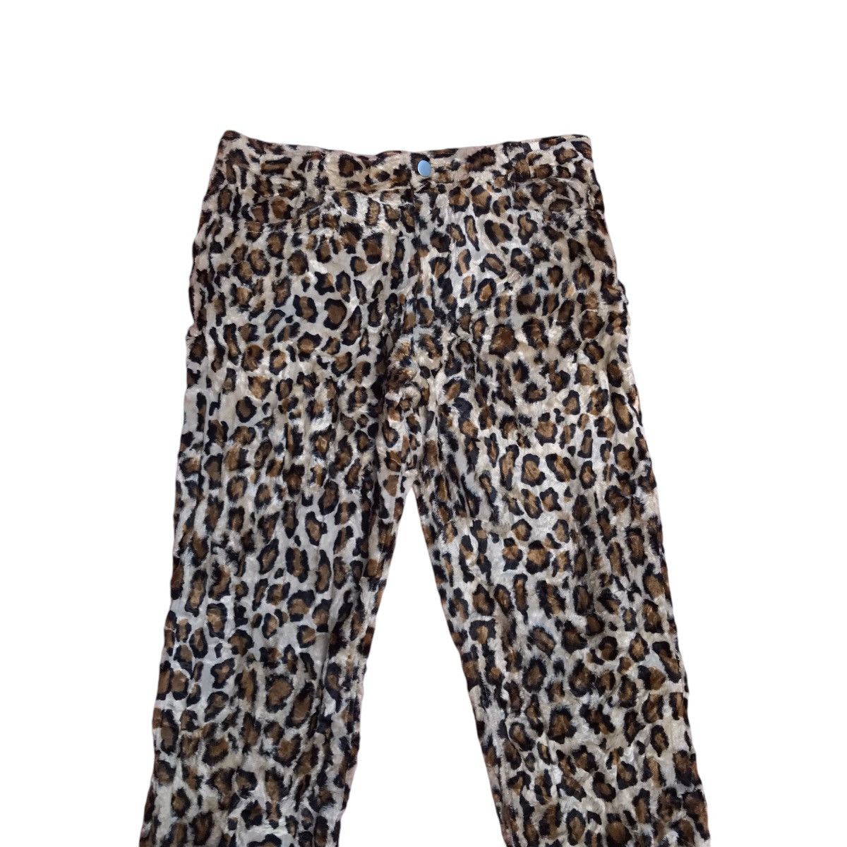 If Six Was Nine × Japanese Brand × Le Grande Bleu (L.G.B.) VINTAGE SUPER LOVERS LGB IF SIX WAS NINE LEOPARD PANTS Size US 32 / EU 48 - 3 Thumbnail