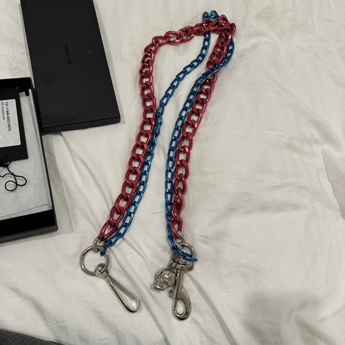 Raf Simons SS13 MULTICOLOR WALLET CHAIN | Grailed