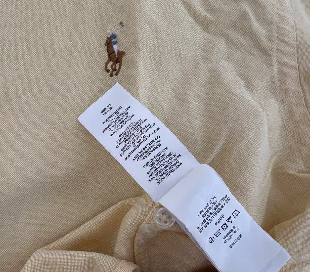 Polo Ralph Lauren POLO RALPH LAUREN CLASSIC FIT SHIRT Long-sleeve shirt Size US XXL / EU 58 / 5 - 6 Thumbnail