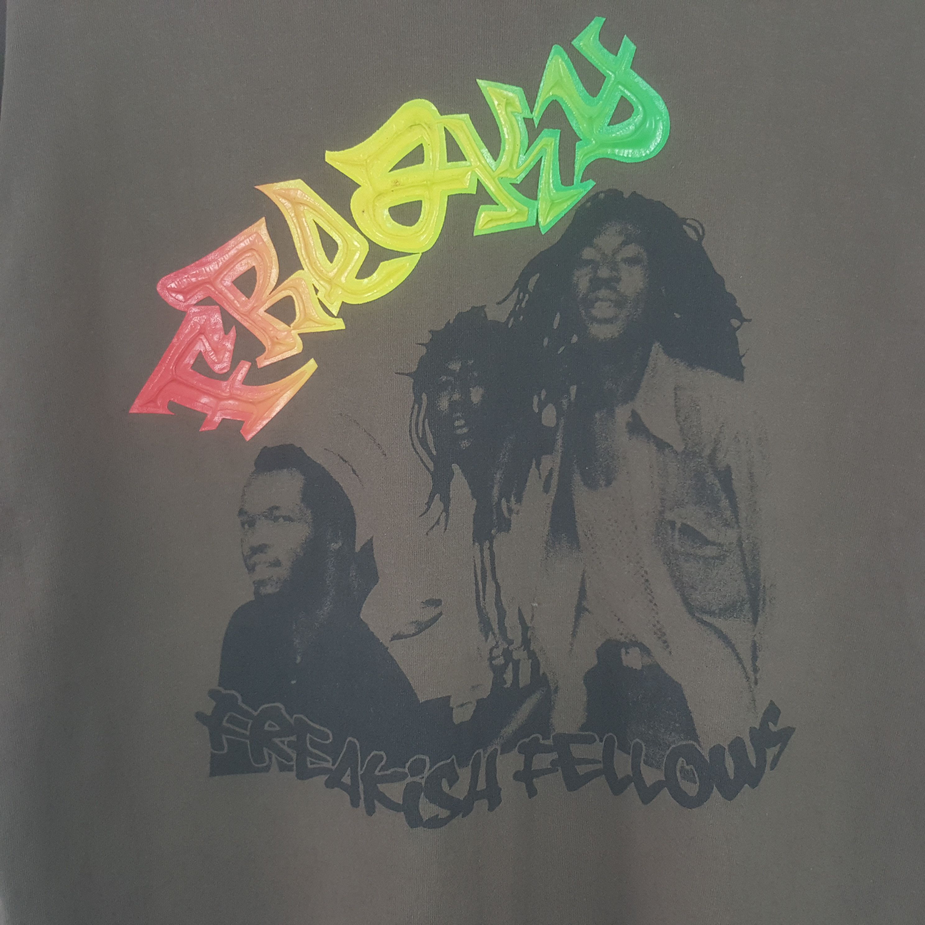 Band Tees × Rap Tees × Vintage Vintage Freakish Fellows Reggae Singer Tshirt Size US XL / EU 56 / 4 - 2 Thumbnail