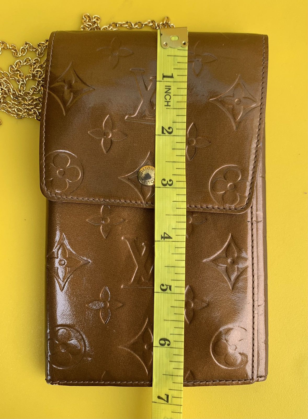 Louis Vuitton LOUIS VUITTON VERNIS WALKER SHOULDER BAG WALLET Size ONE SIZE - 10 Thumbnail