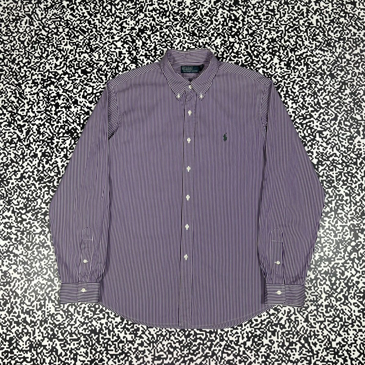 Polo Ralph Lauren Vintage Y2K Polo Ralph Lauren Striped Casual Retro Shirt Size US XL / EU 56 / 4 - 1 Thumbnail