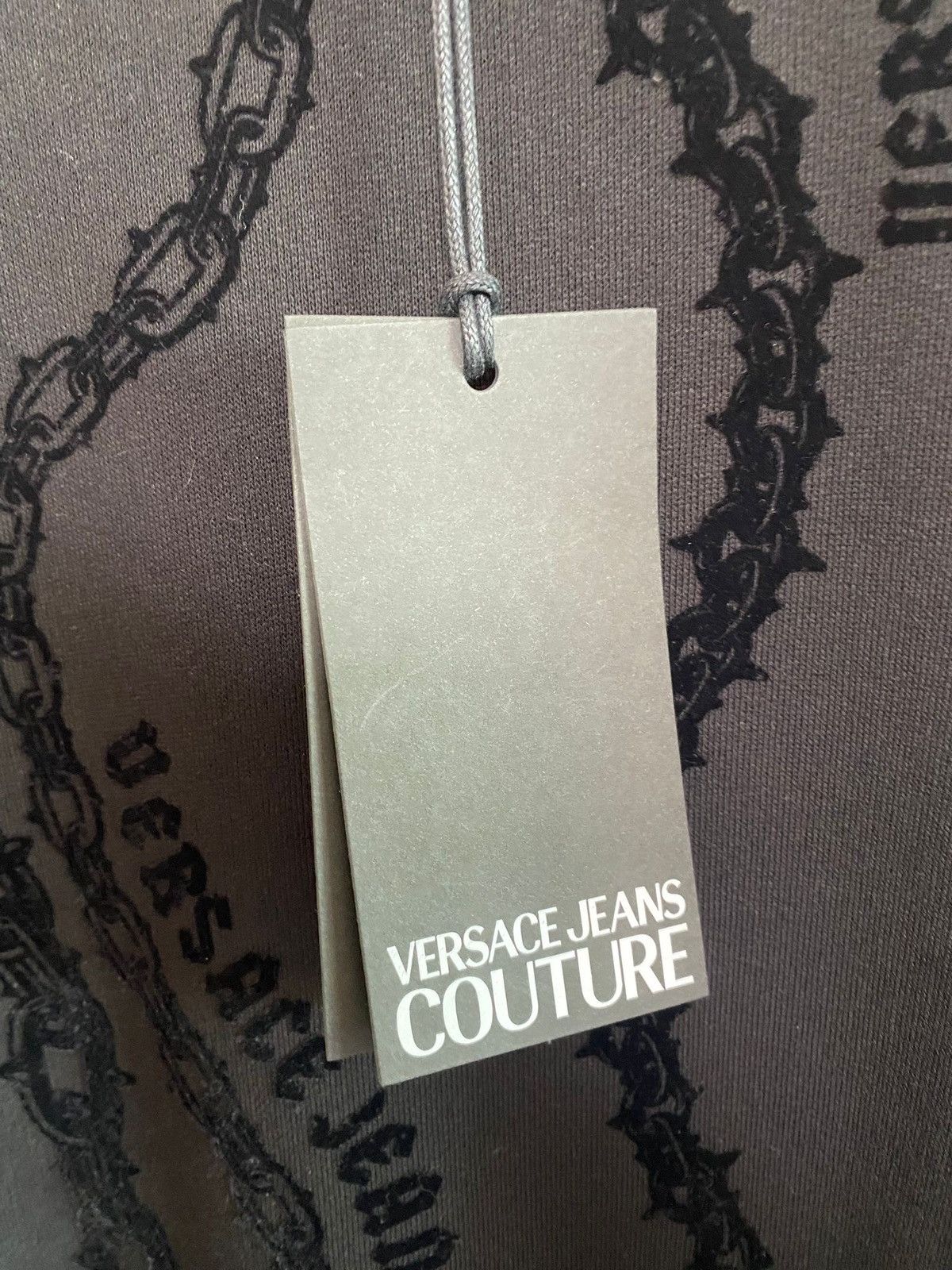 Versace Jeans Couture Brushed Flock Couture Sweatshirt Versace Jeans Culture L Size US L / EU 52-54 / 3 - 7 Thumbnail