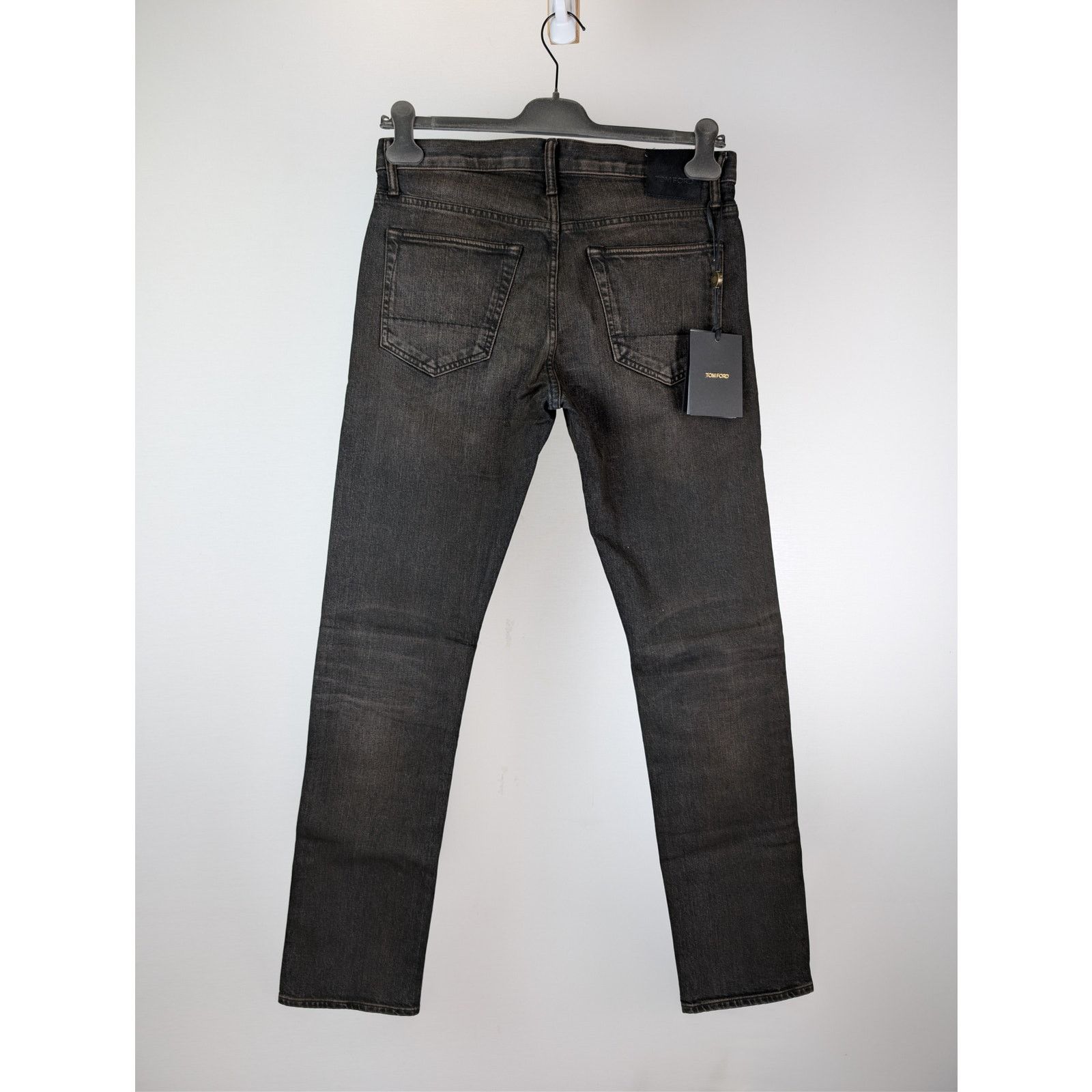Tom Ford o1rshd1 Straight Fit Denim Jeans in Brown Size US 32 / EU 48 - 14 Thumbnail