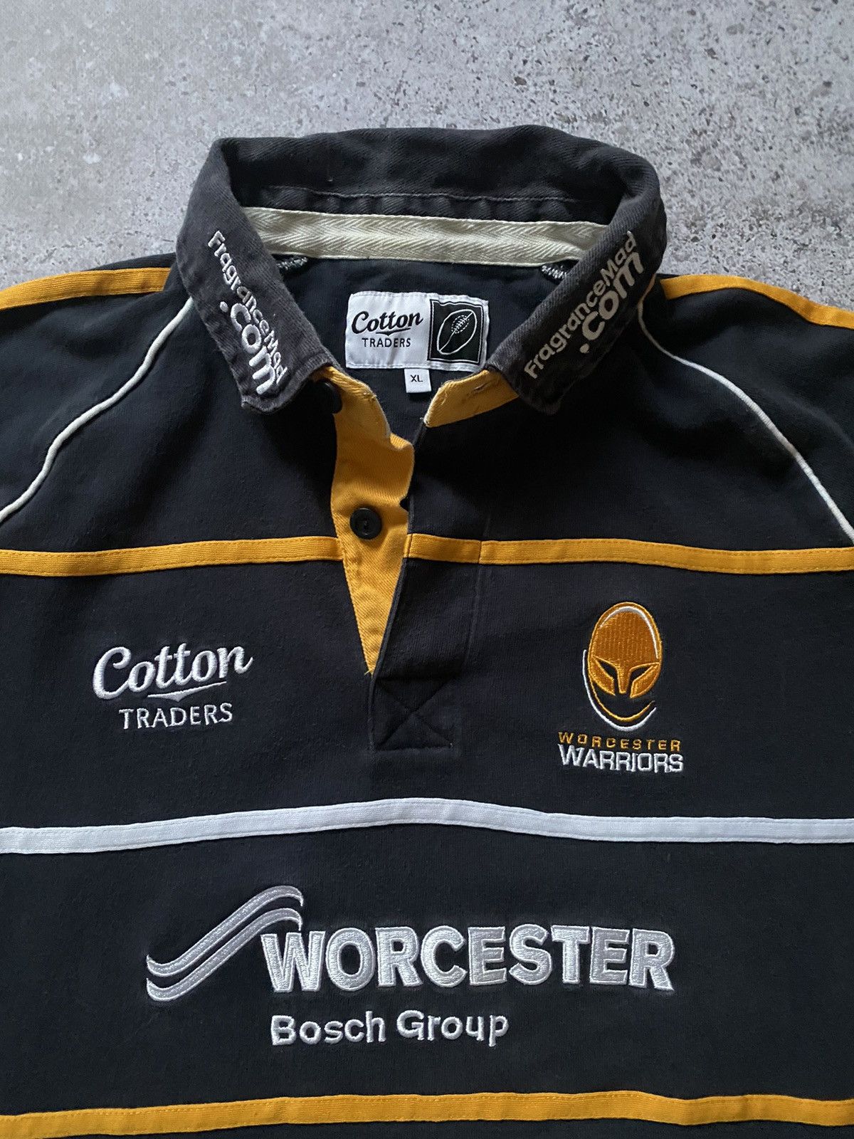 Cotton Traders × Vintage Worcester Warriors Rugby 2009 2010 Cotton Jersey shirt Size US XL / EU 56 / 4 - 2 Thumbnail
