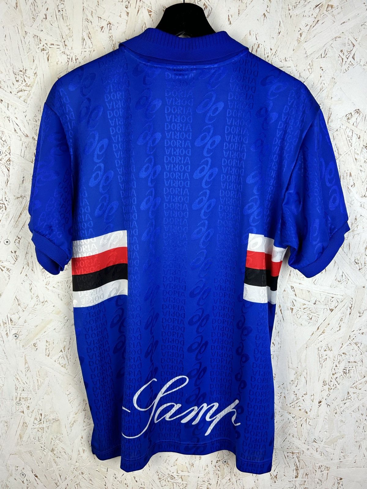 Asics 90s Asics UC Sampdoria 1996/97 Home Kit Soccer Jersey Blue M Size US M / EU 48-50 / 2 - 5 Thumbnail