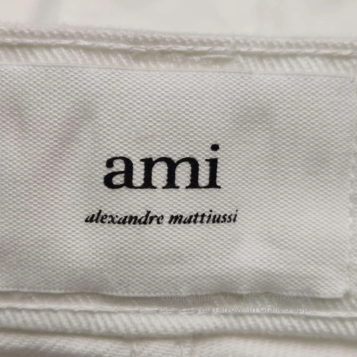 AM Alexandre Mattiussi Cotton Denim Pants Size 28.