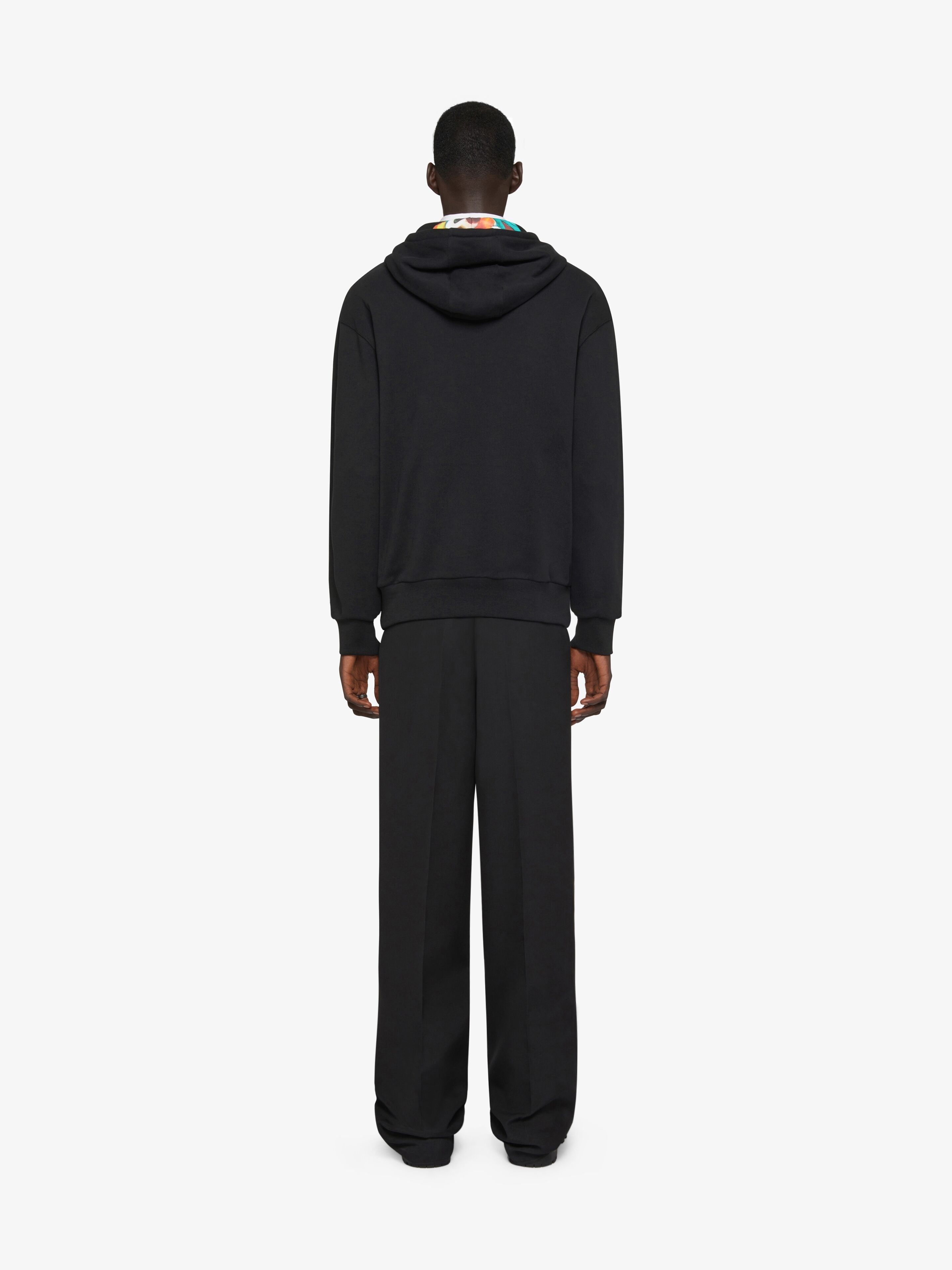 Givenchy o1w1db10325 Boxy Fit Hoodie With Pocket Base in Black Size US L / EU 52-54 / 3 - 5 Thumbnail