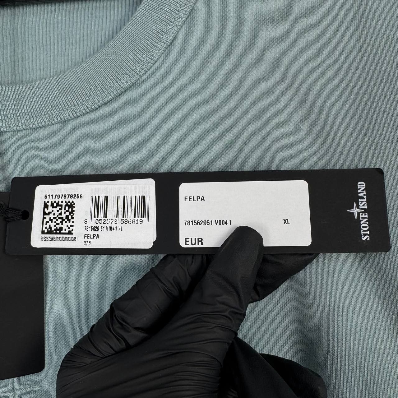 Stone Island Stone Island Crewneck Sweatshirt Sage Green Logo Size XL Size US XL / EU 56 / 4 - 9 Thumbnail