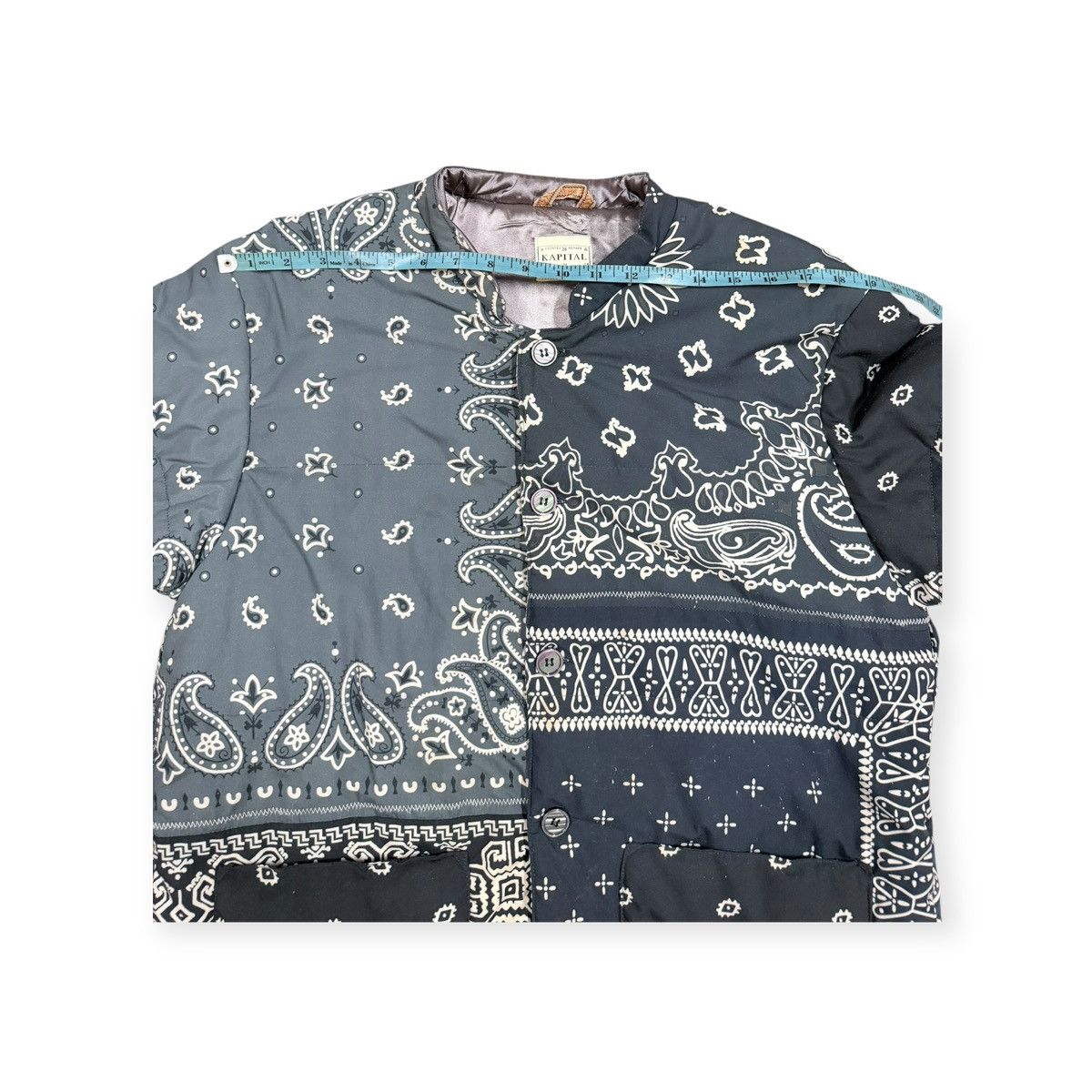 Kapital Kountry Kapital Kountry Patchwork Bandana Print Padded Cotton Jacket Size US M / EU 48-50 / 2 - 18 Thumbnail