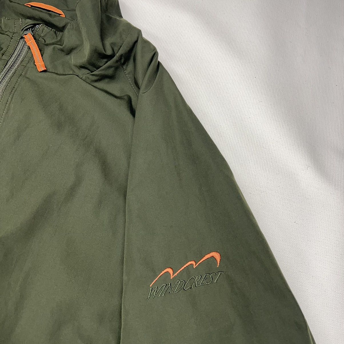 Cabelas Cabelas Windbreaker Jacket Green Windcrest Outdoor Zip Shell Size US XL / EU 56 / 4 - 11 Thumbnail