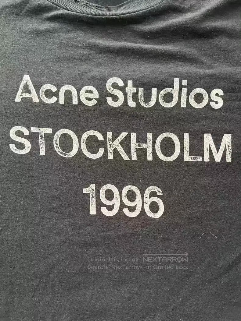 Acne Studios Acne Studios 1996 Series Letter Printed Crewneck Short Sle Size US XS / EU 42 / 0 - 3 Thumbnail