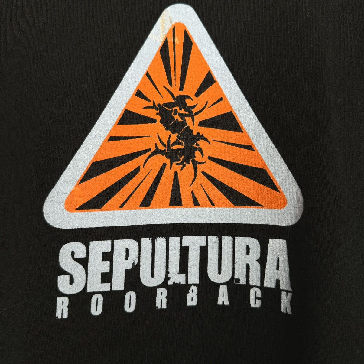 Band Tees Vintage 2003 Sepultura Roorback World Tour Ringer T Shirt Size US XL / EU 56 / 4 - 4 Thumbnail
