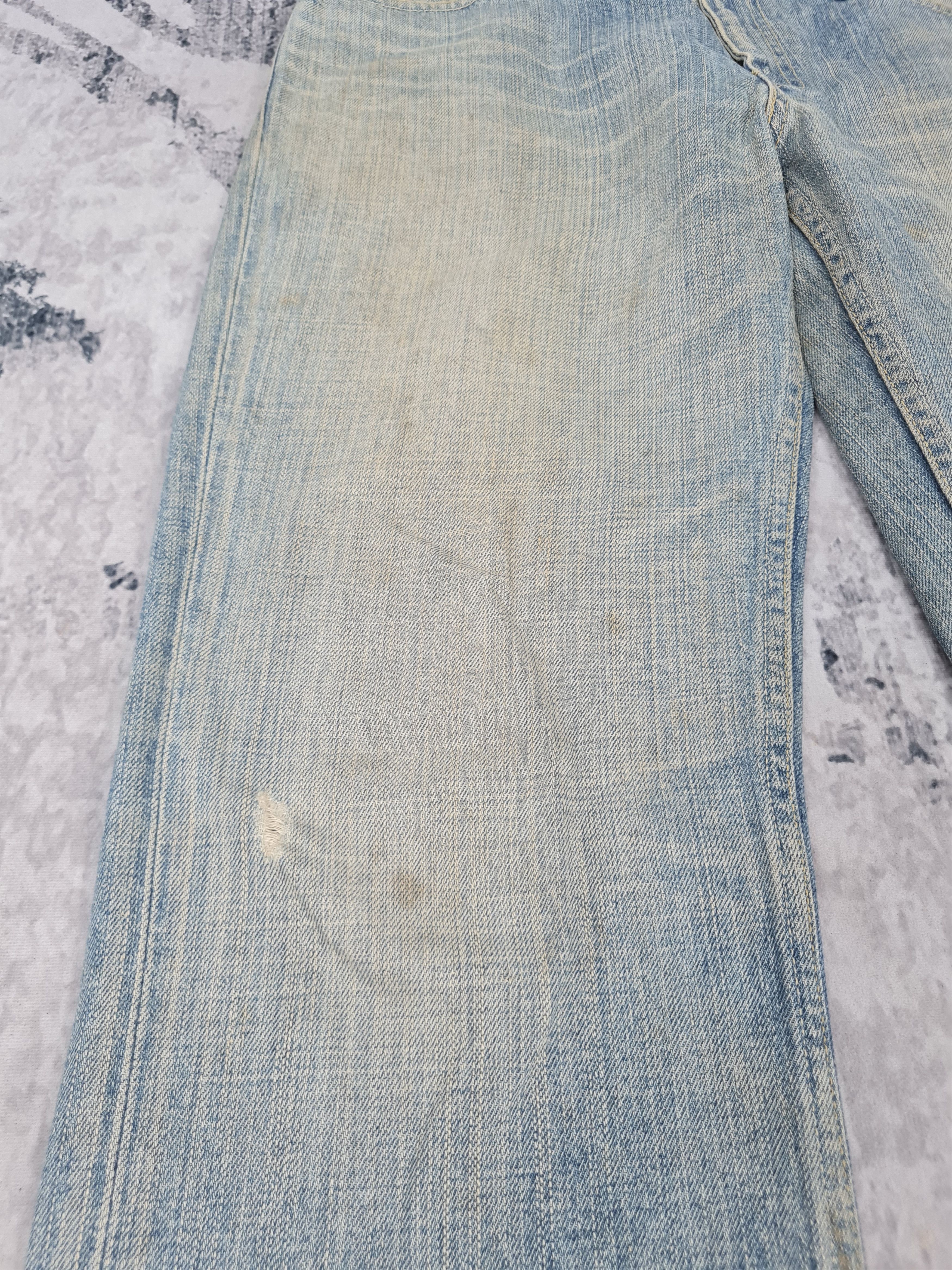 Levi's Vtg LEVIS Single Pocket Ripped Stain Jeans L0350 Size 34X33 Size US 34 / EU 50 - 6 Thumbnail