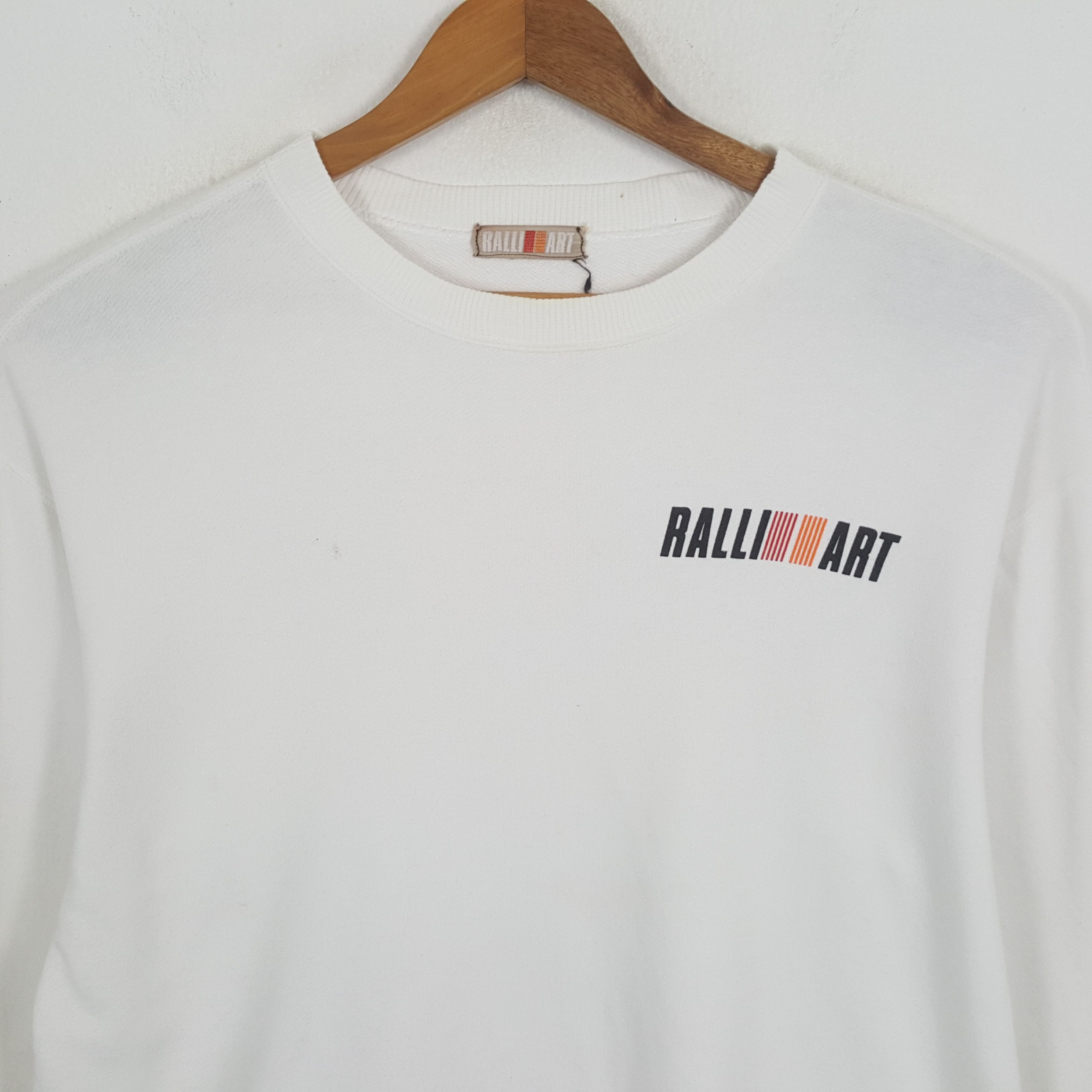 Japanese Brand × Vintage Vintage MITSUBISHI RALLI ART Japan Motorsports Sweatshirts Size US L / EU 52-54 / 3 - 4 Thumbnail