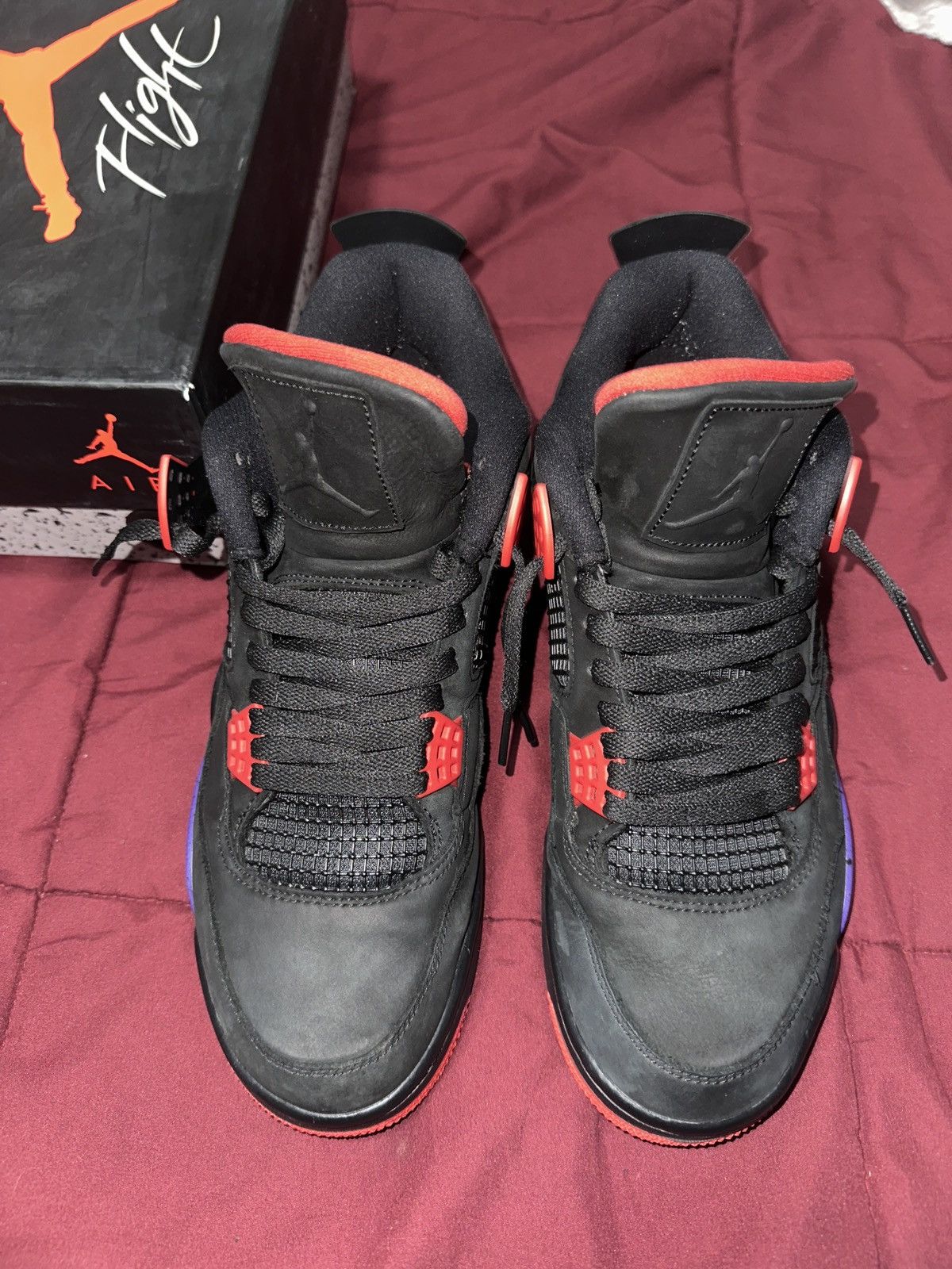 Jordan Brand Jordan 4 RAPTORS😈🏀 Size US 10.5 / EU 43-44 - 1 Thumbnail