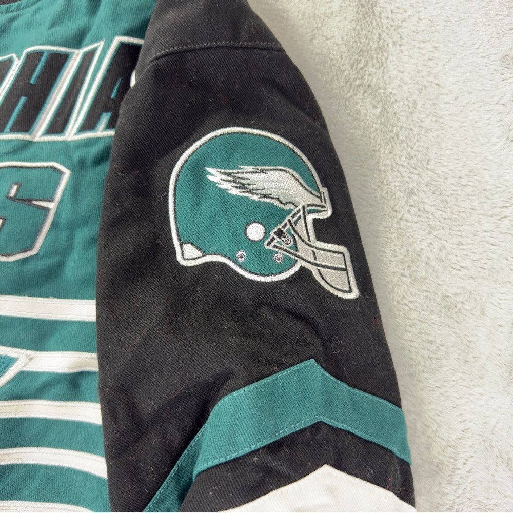 G-III Philadelphia Eagles NWT Men's Size 4XL Varsity Jacket Embro Size US XXL / EU 58 / 5 - 8 Thumbnail