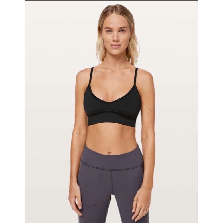 Lululemon Lululemon Ebb To Street Bra II Size 4Black Size S / US 4 / IT 40 - 1 Thumbnail