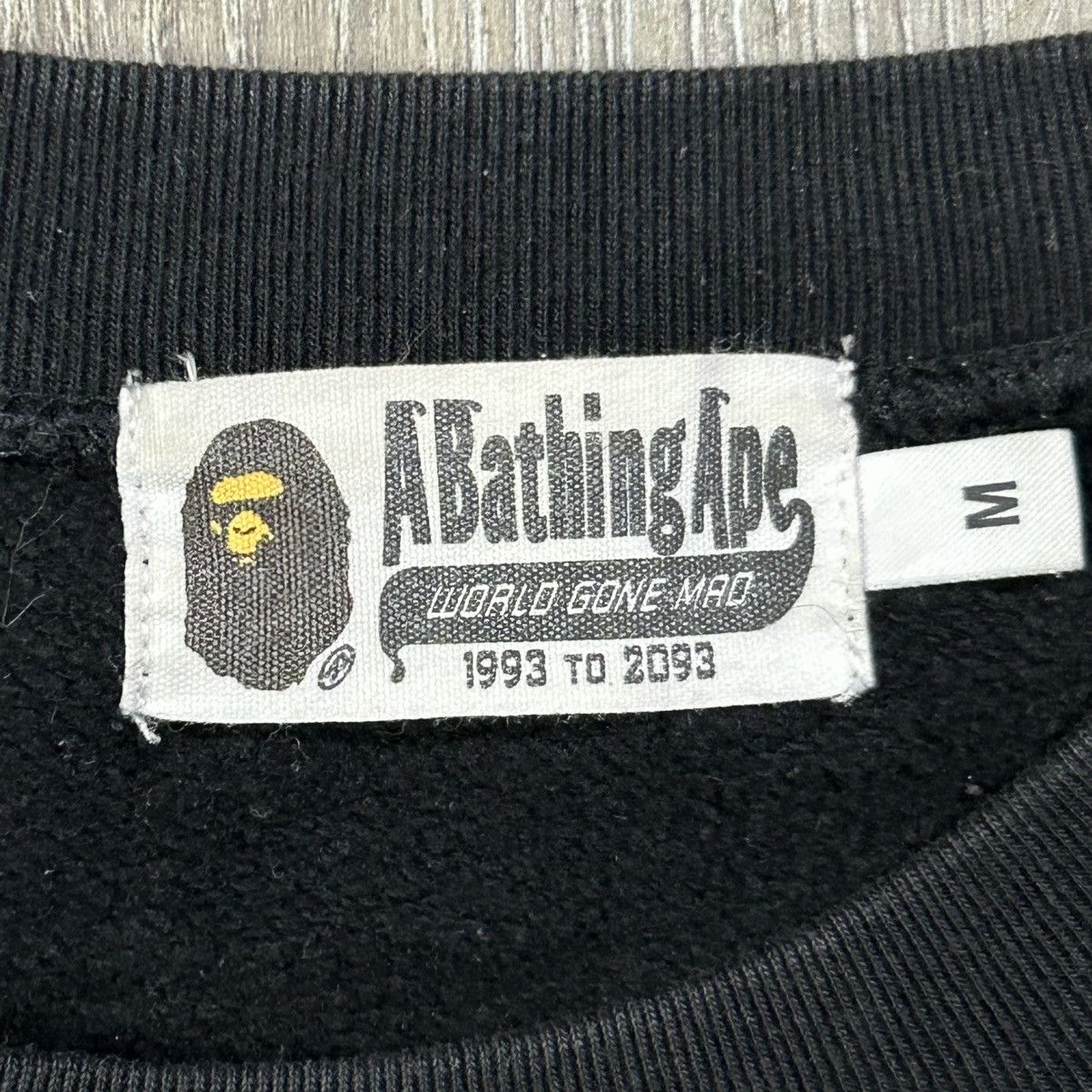 Bape BAPE Embroidered Shark Black Sweatshirt Size US M / EU 48-50 / 2 - 5 Thumbnail