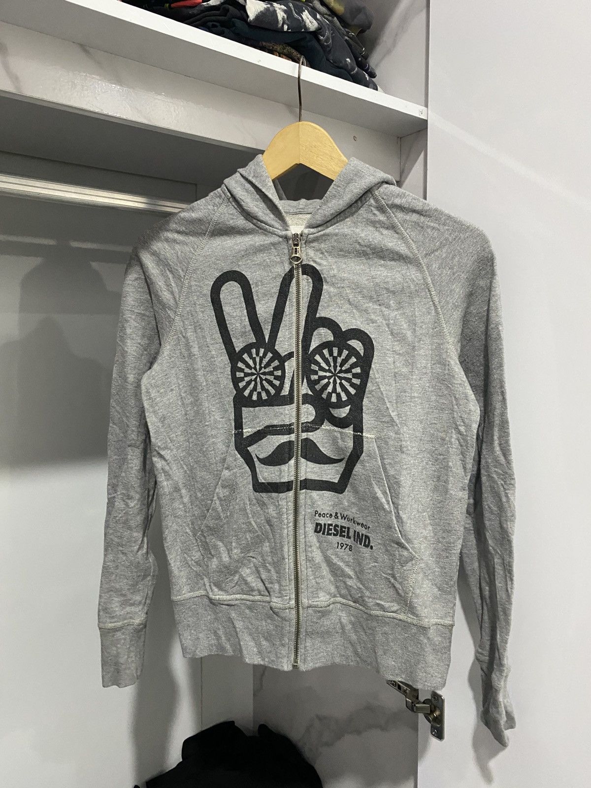 Diesel × Hysteric Glamour × Japanese Brand Diesel Ziphoodie Size US S / EU 44-46 / 1 - 1 Thumbnail
