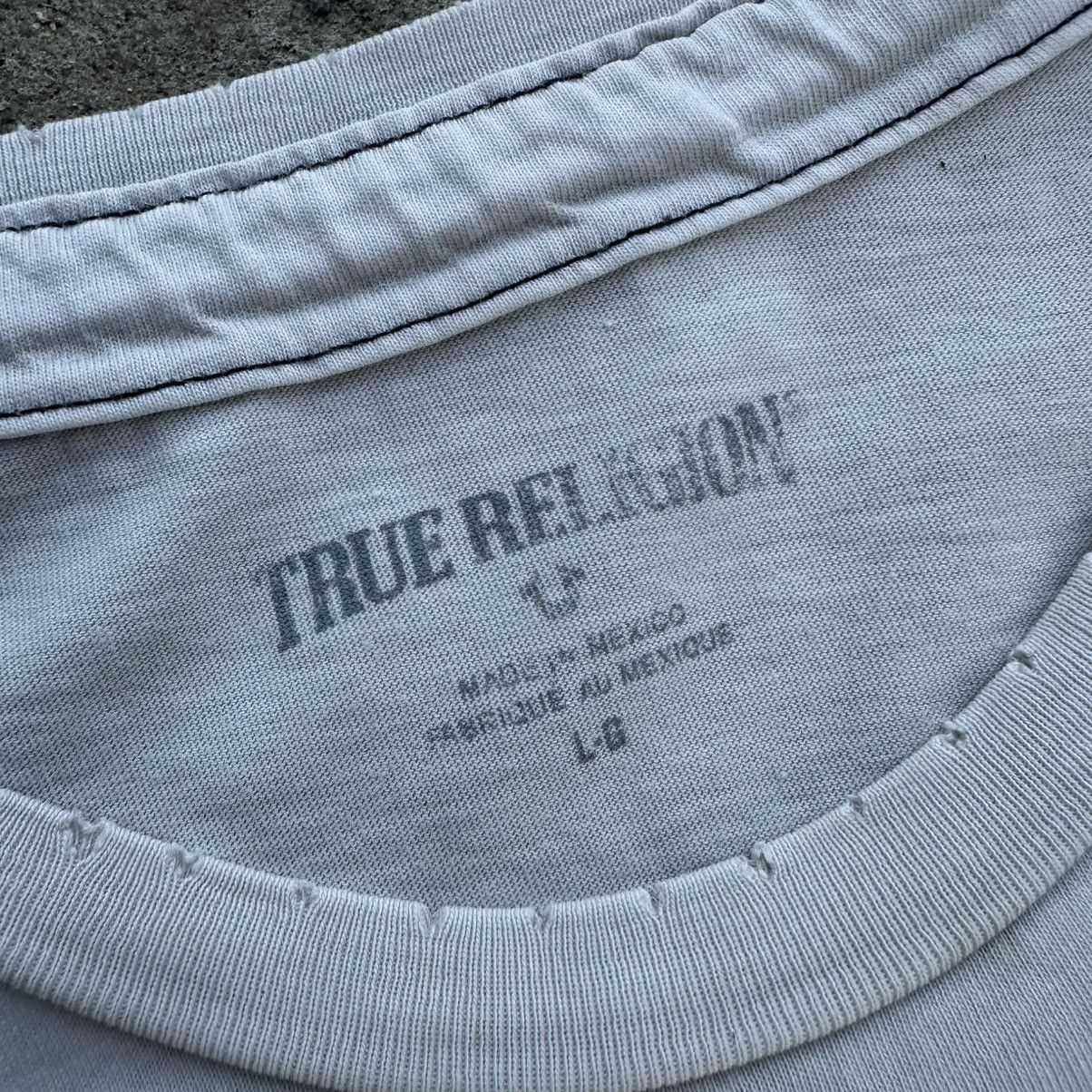 True Religion Vintage Japanese Style True Religion T-shirts Trashed Size L Size US L / EU 52-54 / 3 - 7 Thumbnail