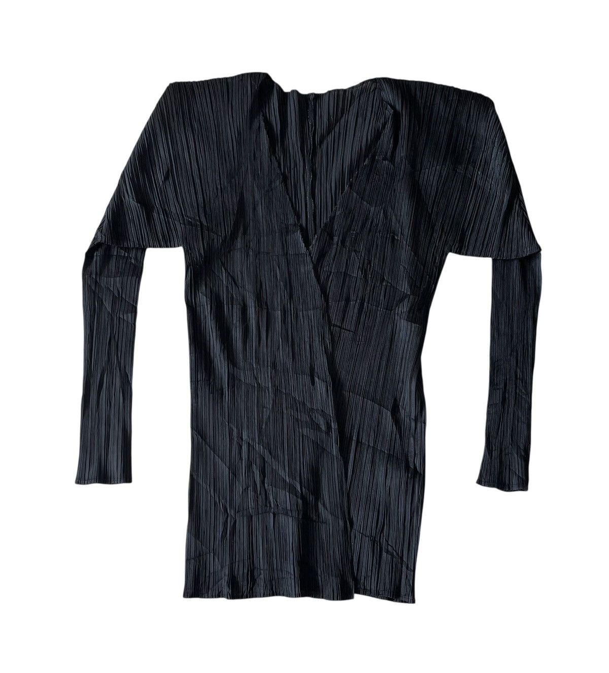 Pleats Please Issey Miyake TAX FREE 🇺🇸 issey miyake pleats please black cardigan Size S / US 4 / IT 40 - 1 Thumbnail