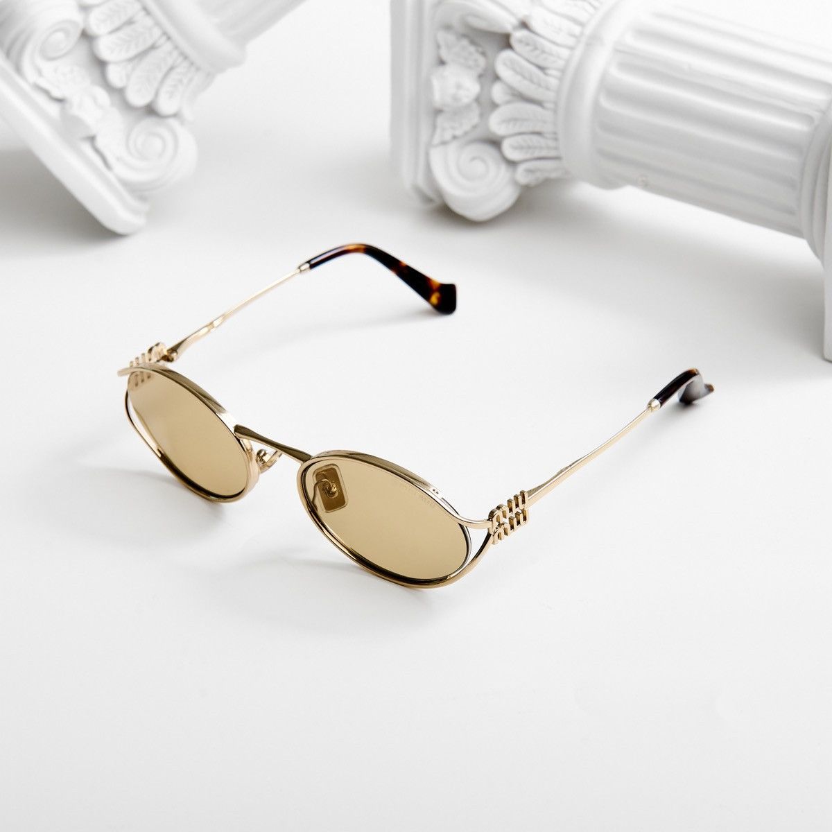 Miu Miu MIU MIU 0MU 52YS ZVN10R SUNGLASSES Size ONE SIZE - 1 Thumbnail